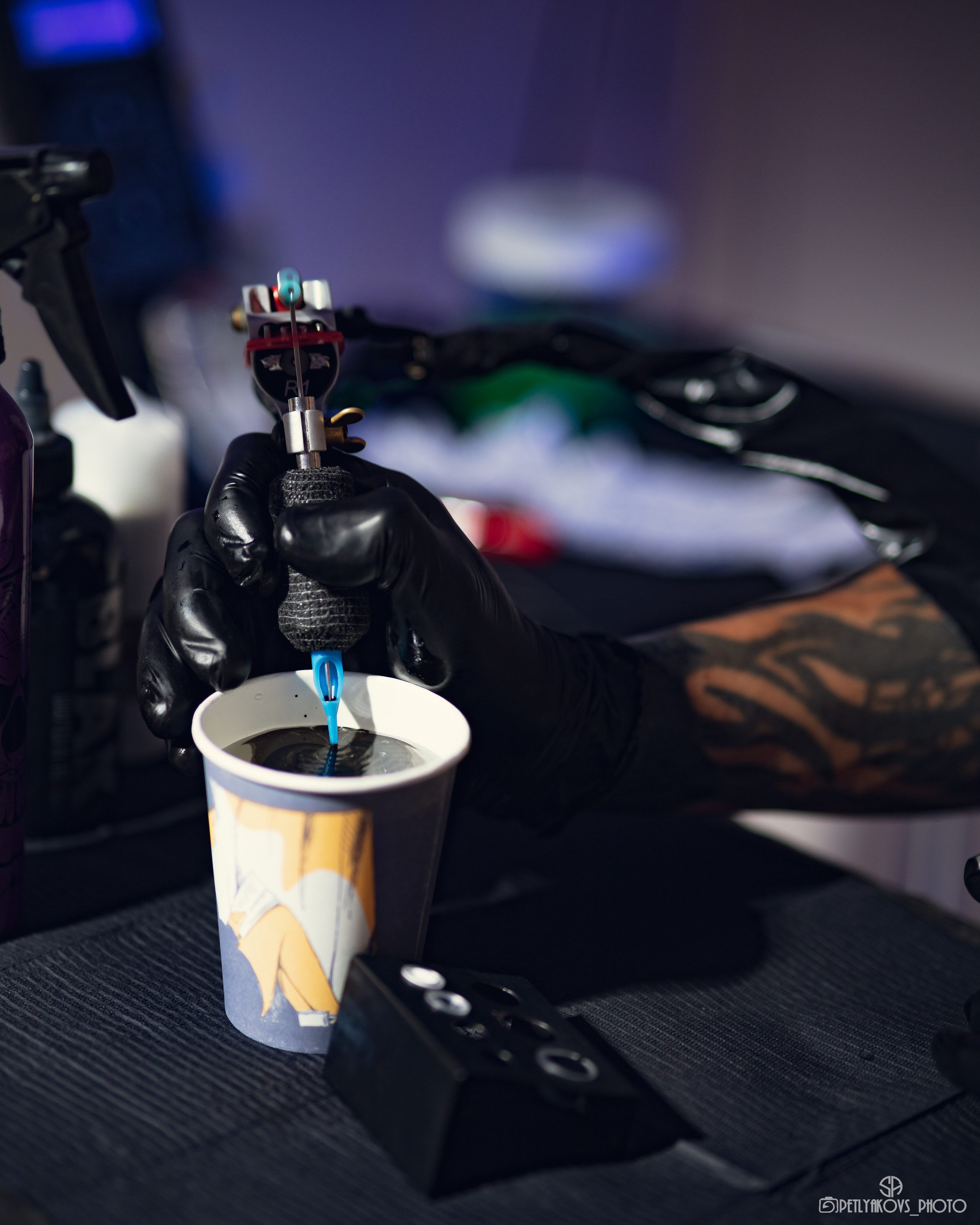 Фотосессия для мастера тату Александра. Фотограф, видеограф Пятигорск, Ставрополь, Ессентуки, Petlyakovs_photo