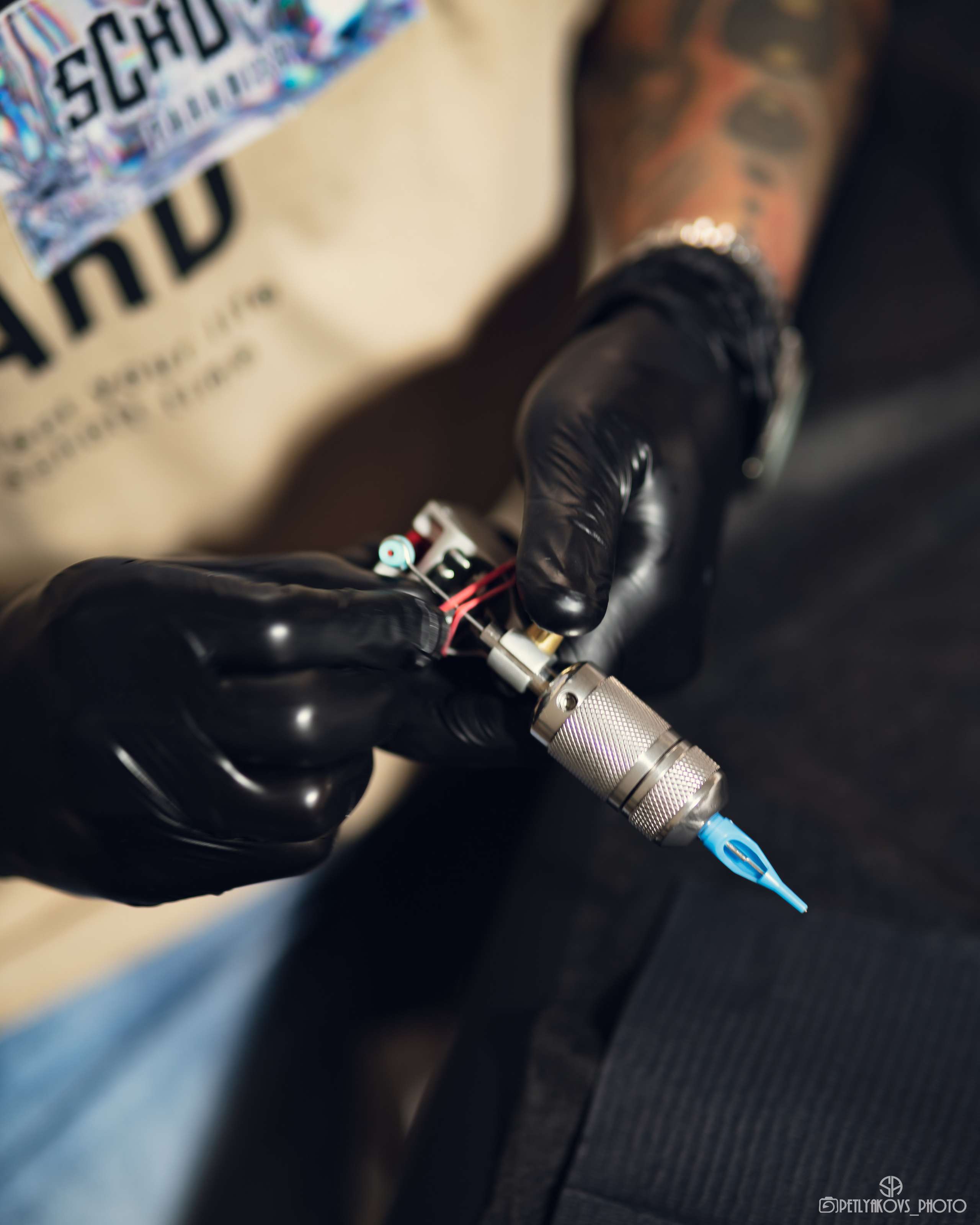 Фотосессия для мастера тату Александра. Фотограф, видеограф Пятигорск, Ставрополь, Ессентуки, Petlyakovs_photo