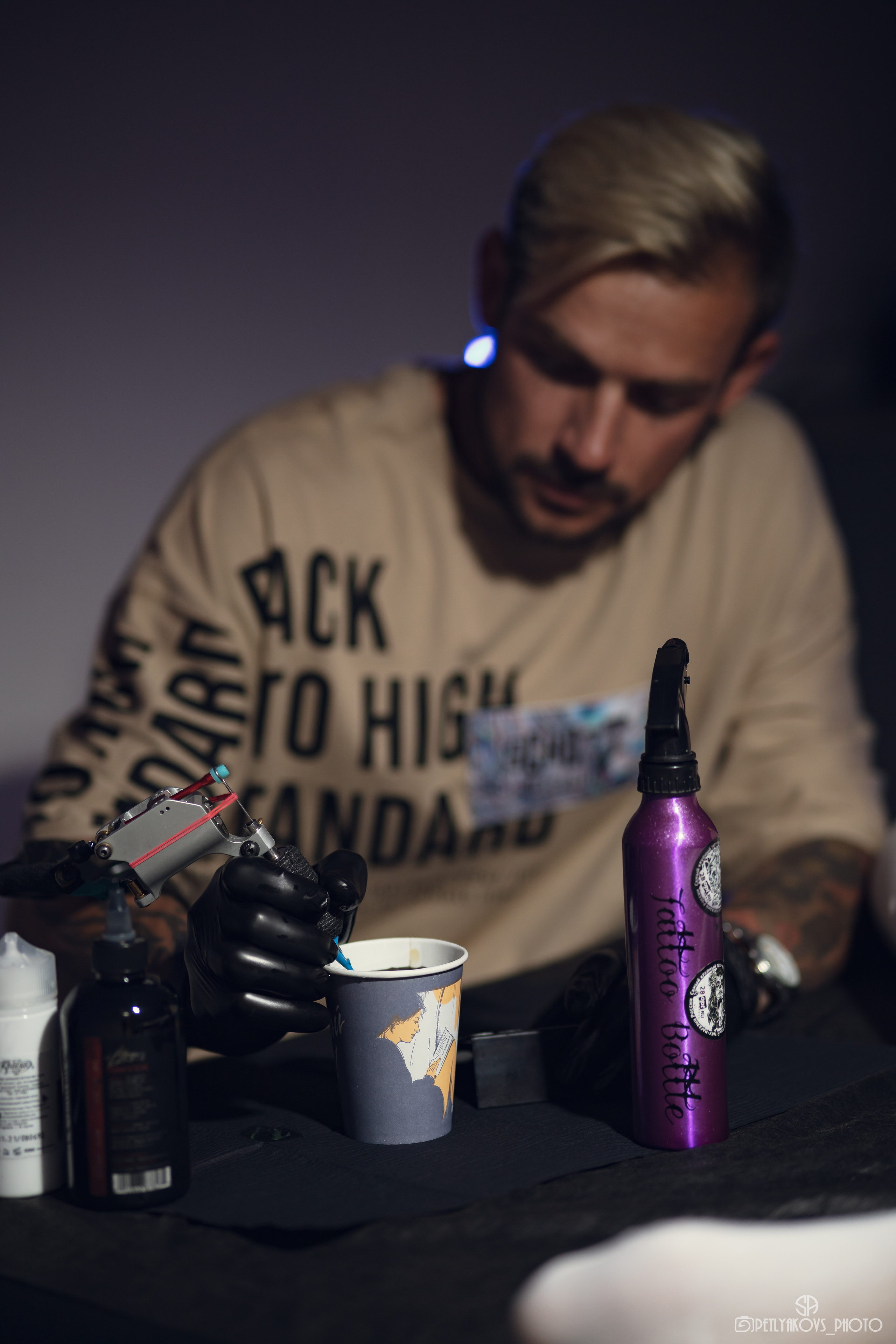 Фотосессия для мастера тату Александра. Фотограф, видеограф Пятигорск, Ставрополь, Ессентуки, Petlyakovs_photo