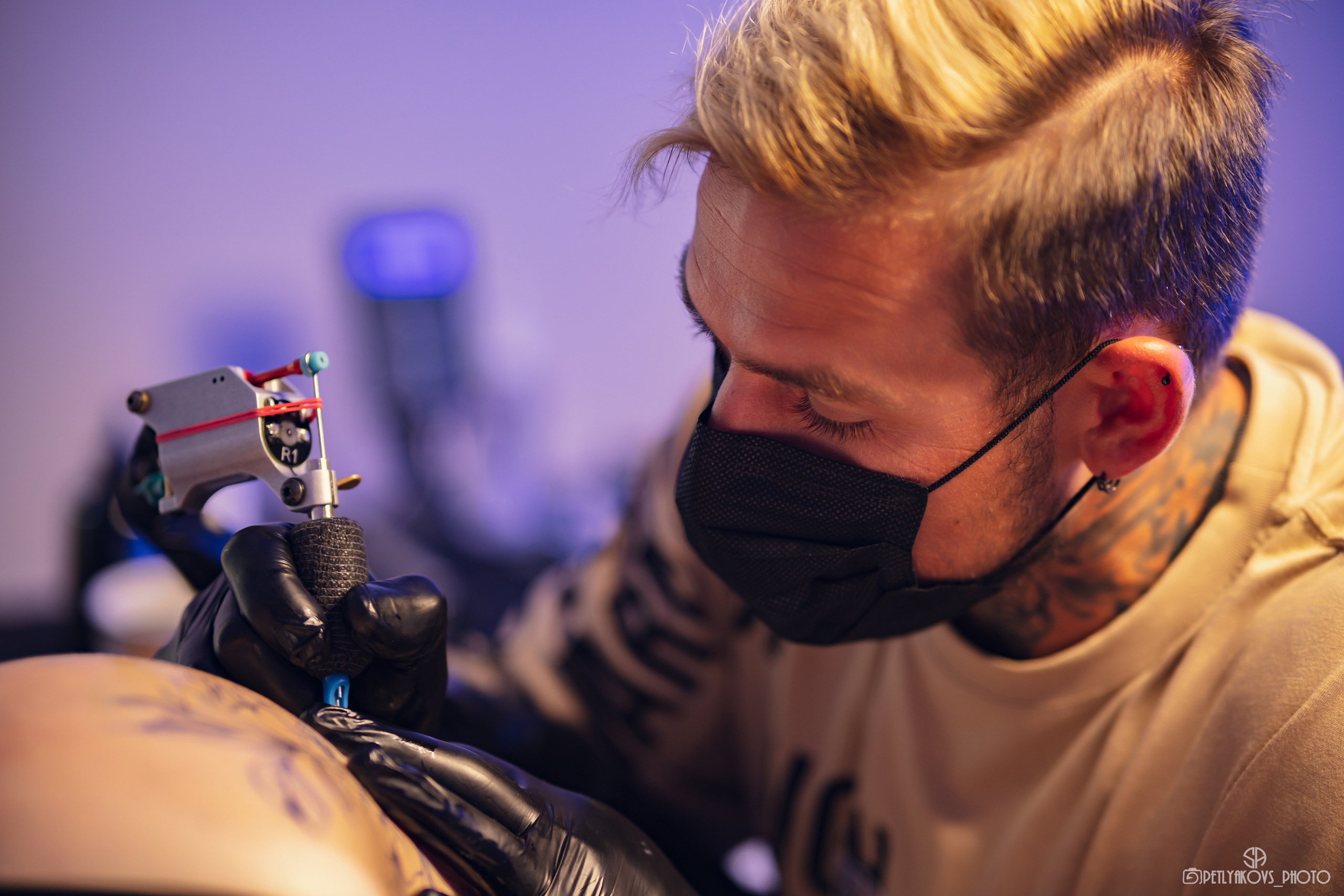 Фотосессия для мастера тату Александра. Фотограф, видеограф Пятигорск, Ставрополь, Ессентуки, Petlyakovs_photo