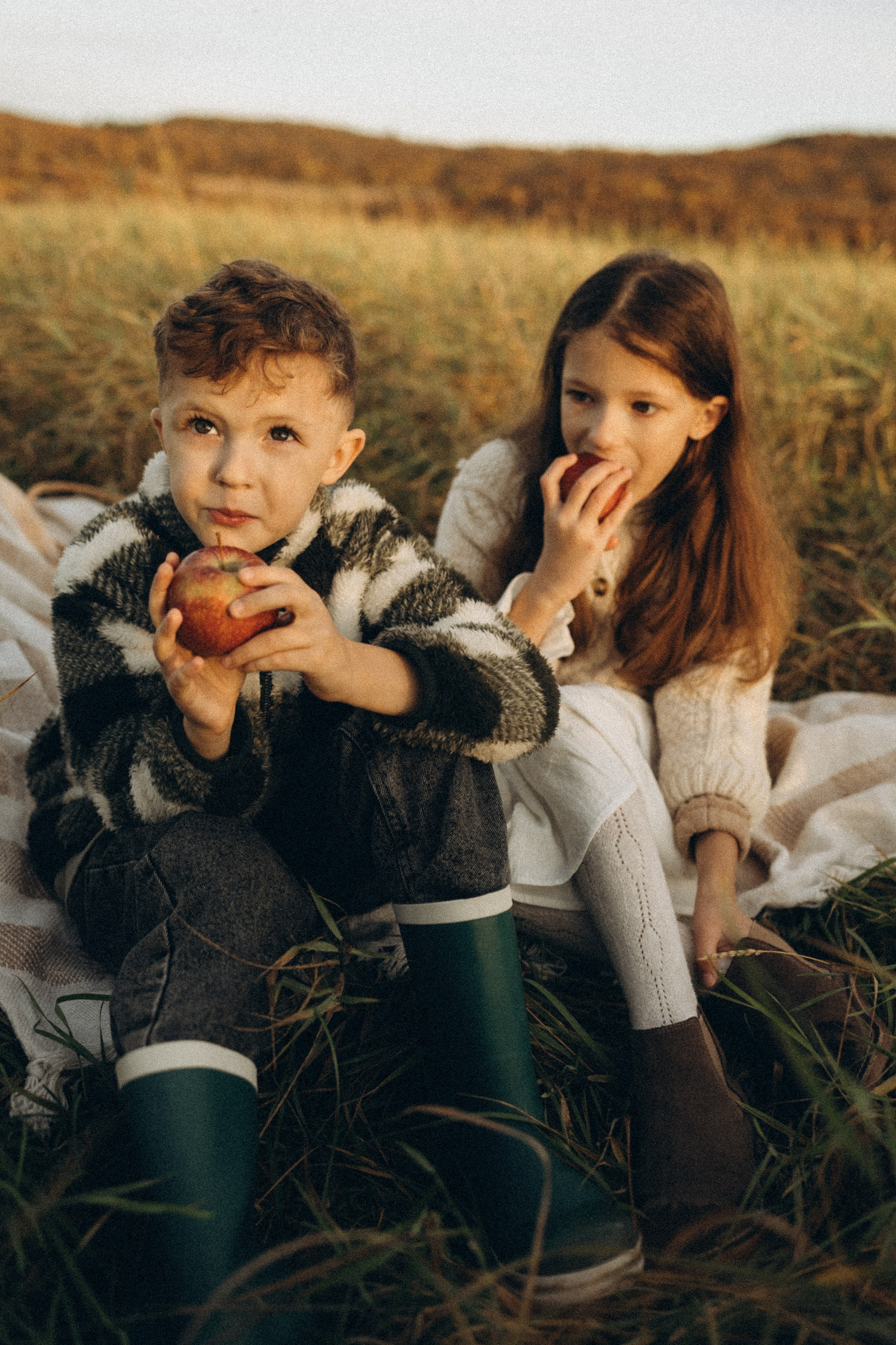 Вкус яблок. Семейный фотограф в Мурманске Екатерина Юшкова