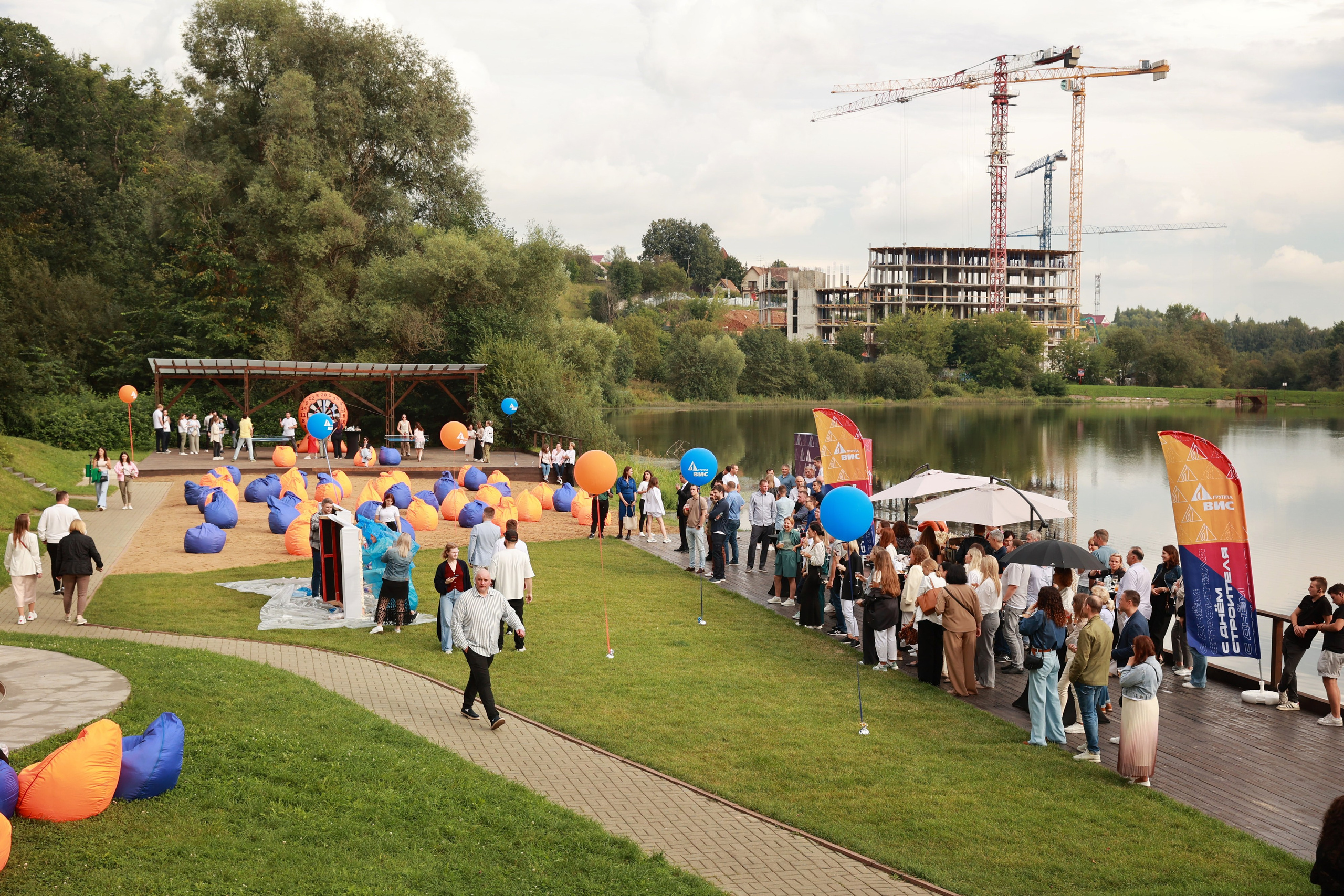 Миа Бойко и день строителя для компании ВИС. Татьяна Фомичева. Репортажный и светский фотограф в Москве