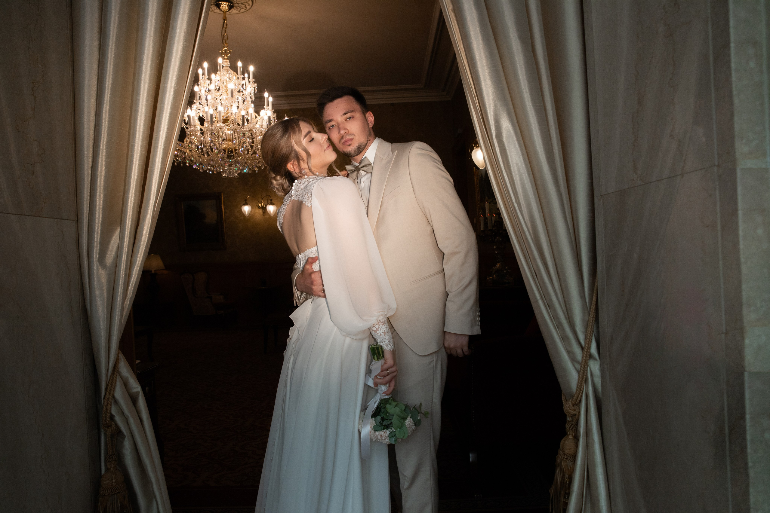 Националь + Пушкинский музей. Свадебный и портретный фотограф в Москве Мария Кравченко