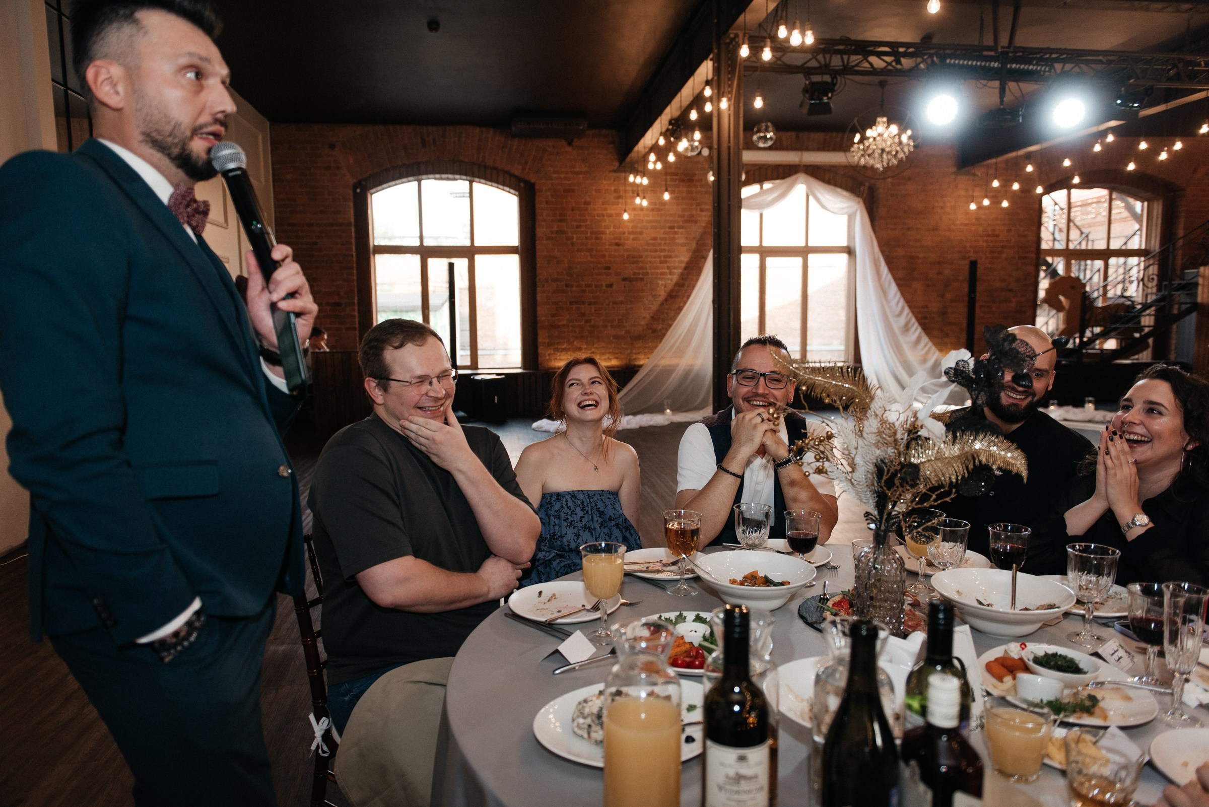 свадебный банкет в Весеннем Лофте