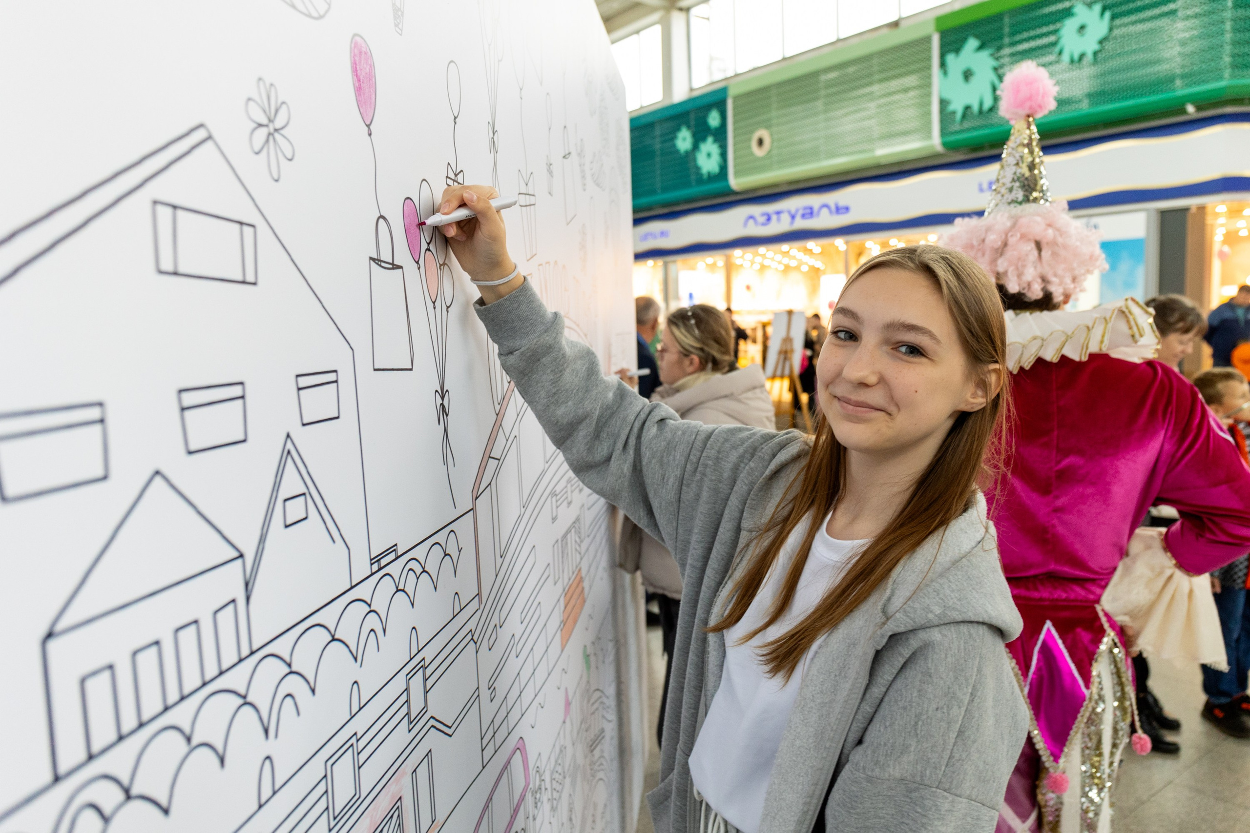 День рождения ТРЦ 7 Небо. Фотограф Нижний Новгород
