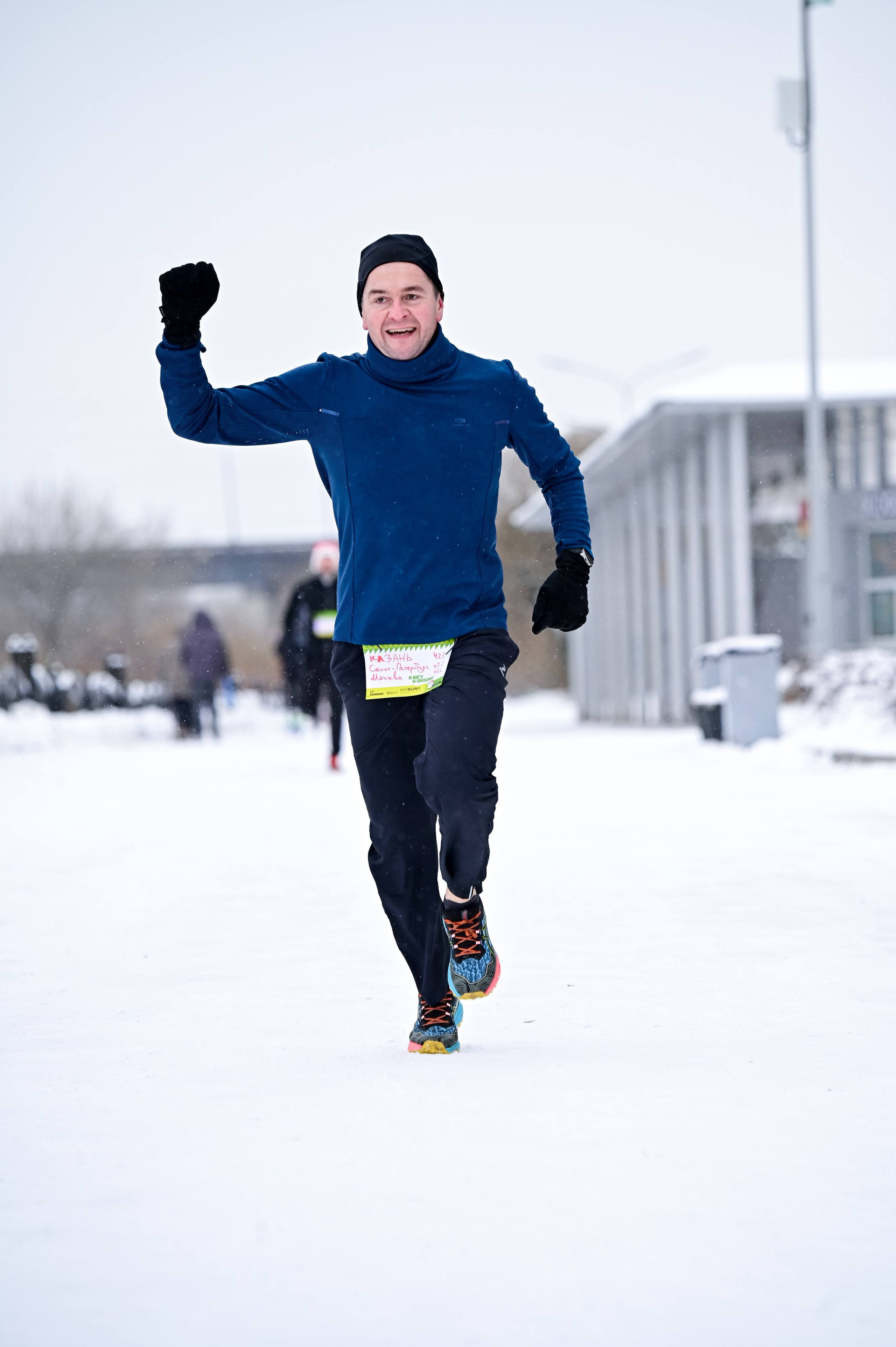 Новогодние 5 Вёрст Марьино и Забег обещаний (01.01.25). Фотограф | Ирина Гамзинова | Москва