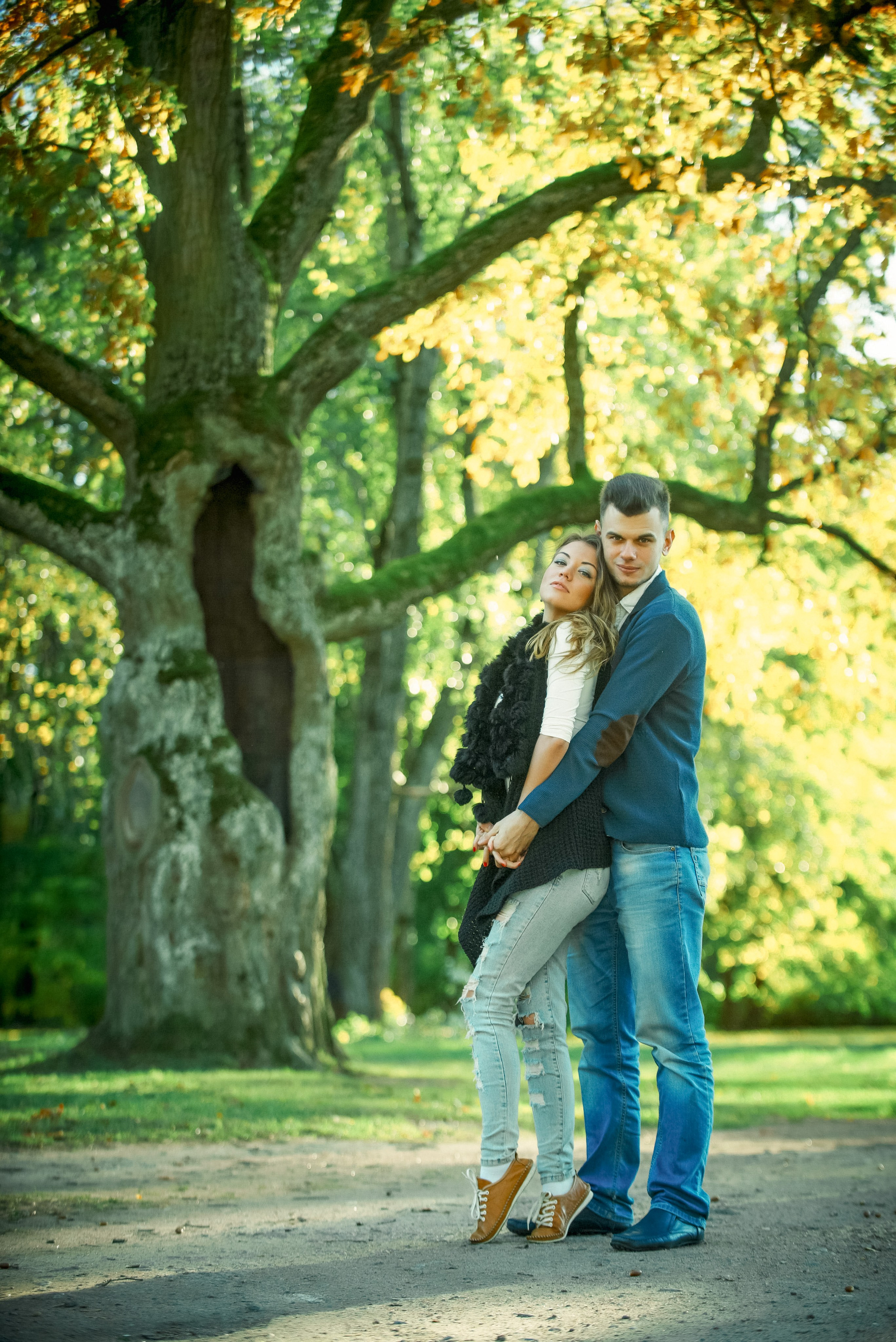 Love story в Пушкине в Екатерининском и Александровском парке. Портретный, семейный и свадебный фотограф в Санкт-Петербурге и в Пушкине Ширяев Денис