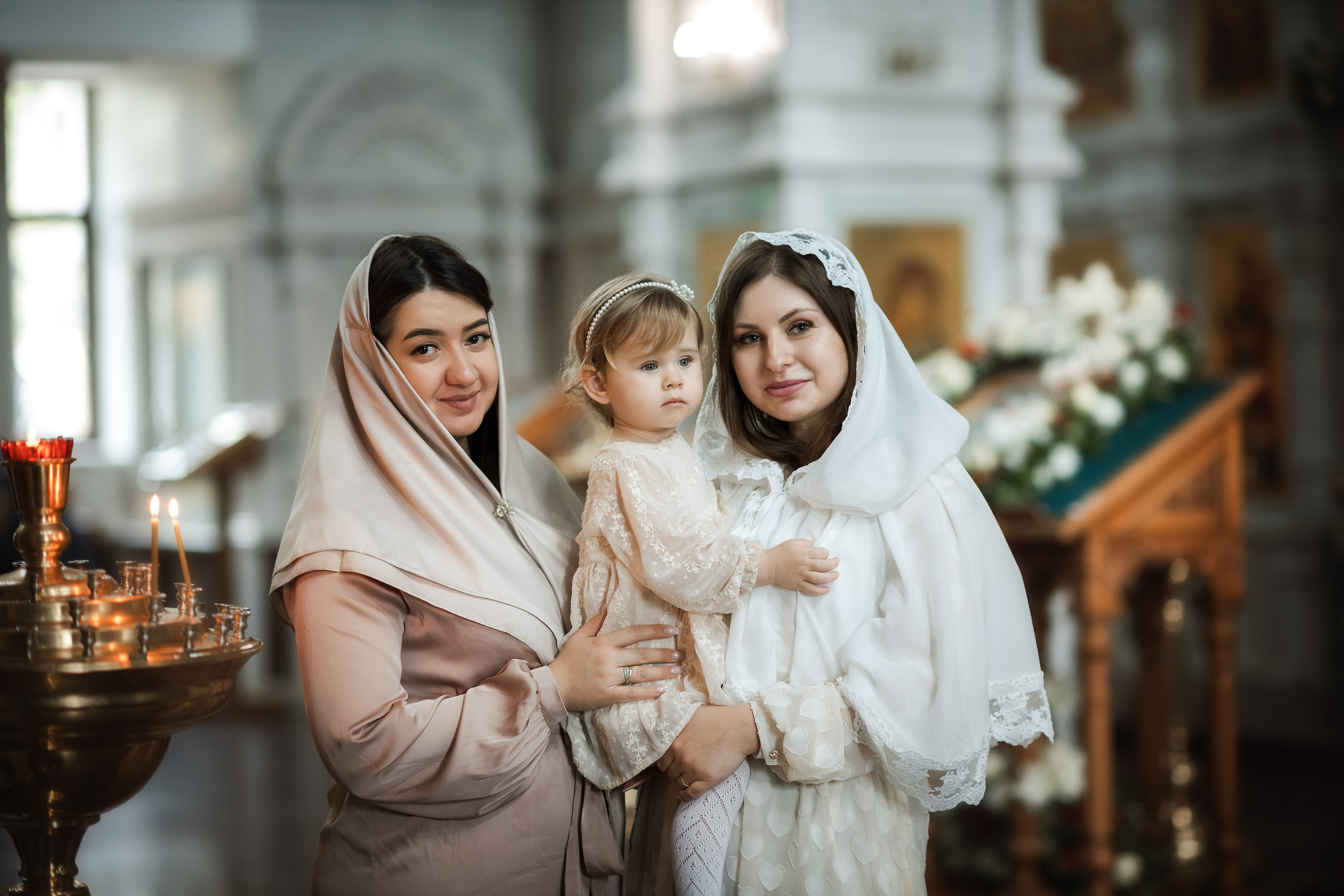 Таинство Крещения. Профессиональный семейный и церковный фотограф в Ростове-на-Дону