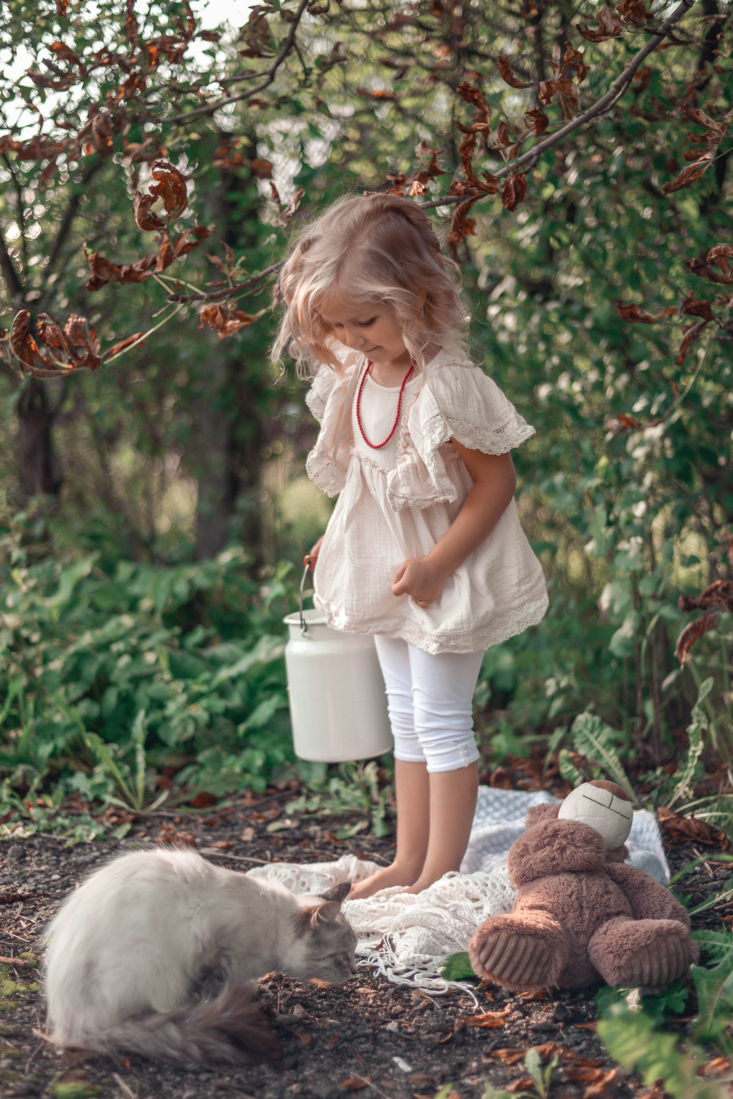 Вера с котёнком. Семейный и детский фотограф в Москве (Тинао) Галкина Алевтина