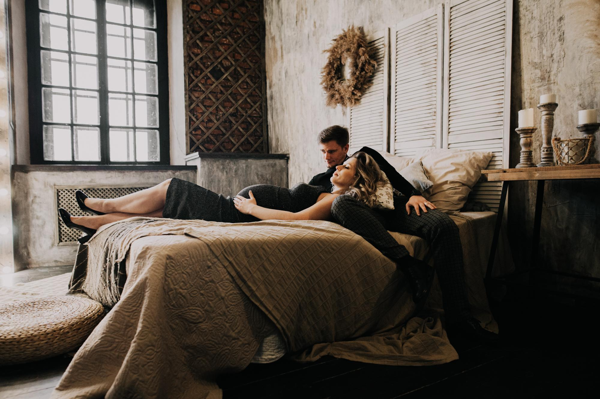 Фотосессия беременной красавицы и ее мужа «в ожидании чуда». Фотограф на крещение и венчание в Нижнем Новгороде.Свадебный Фотограф