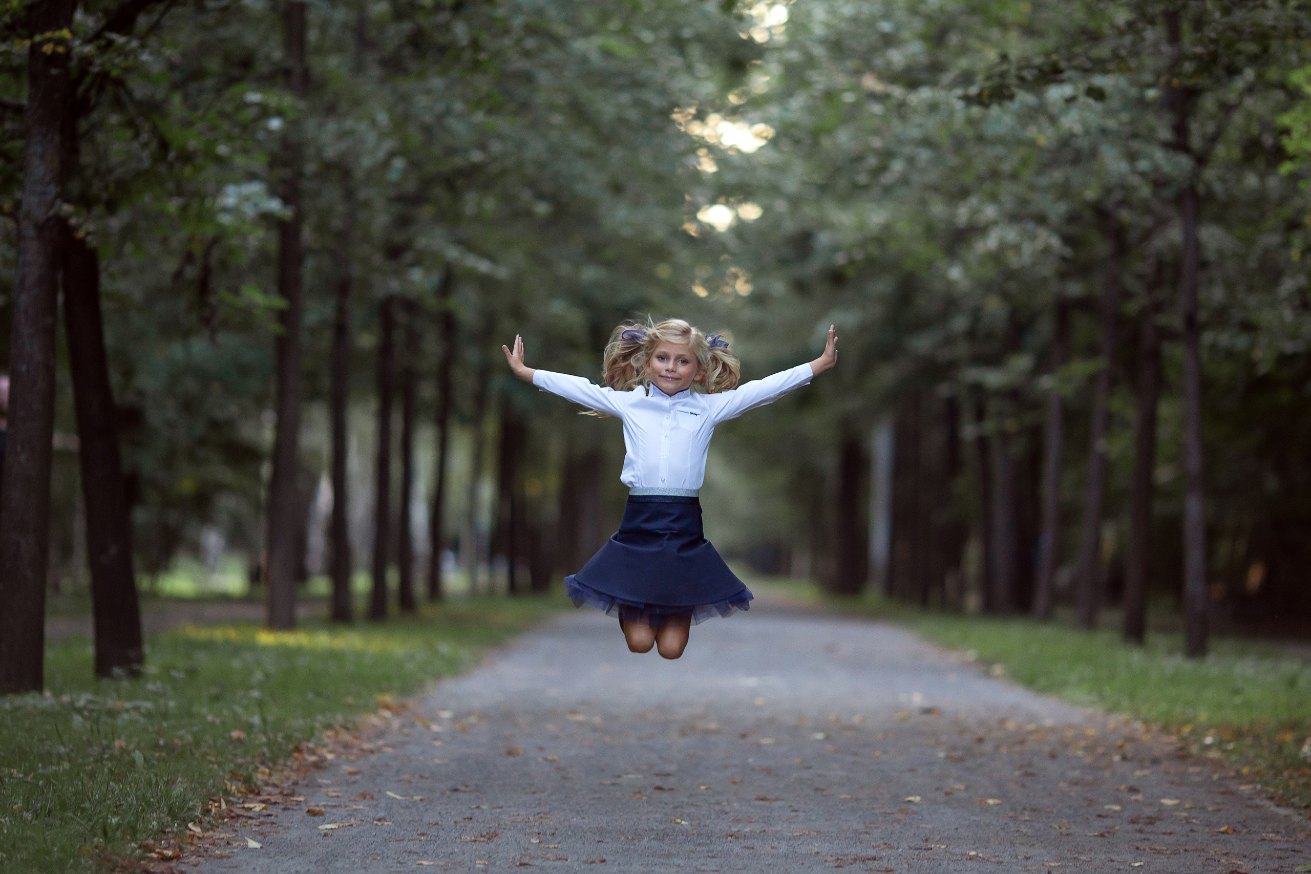 Съемка Алины к 1 сентября. Выпускные альбомы и школьный фотограф в Подольске, Троицке, Щербинке, Москве и Московской области