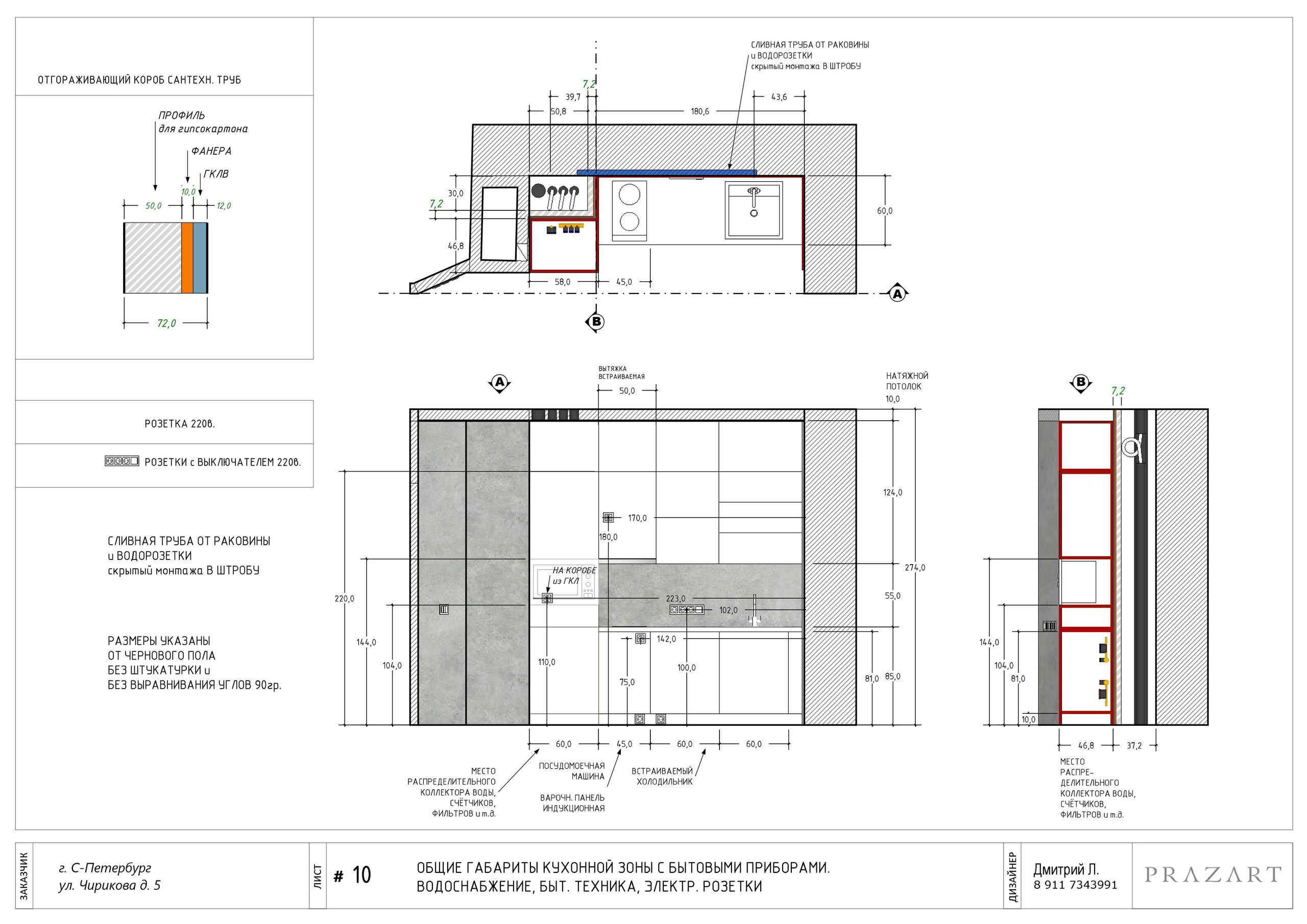 Пример дизайн-проекта интерьера. СПб. Дизайн интерьеров в сочетании с дизайн-проектом — лучший результат!