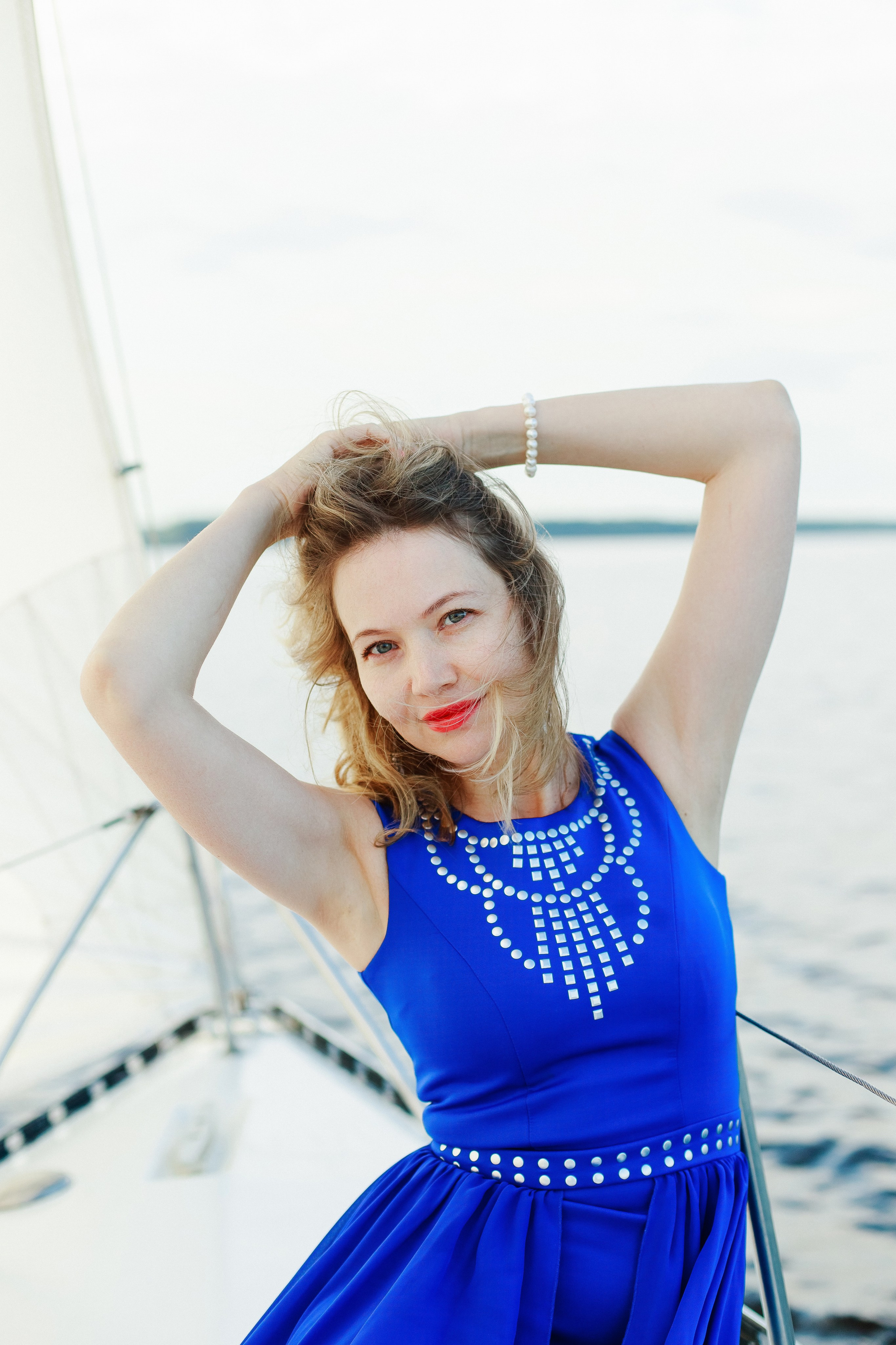 Фотосессия на яхте. Контентный фотограф в Перми Натали Кытманова