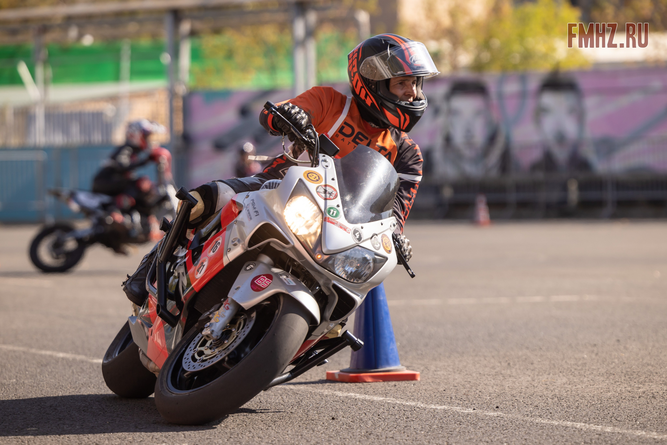Соревнования по мотоджимхане на площадке Мосгортранс 15.09.2024. Фотограф Владимир Охрименко
