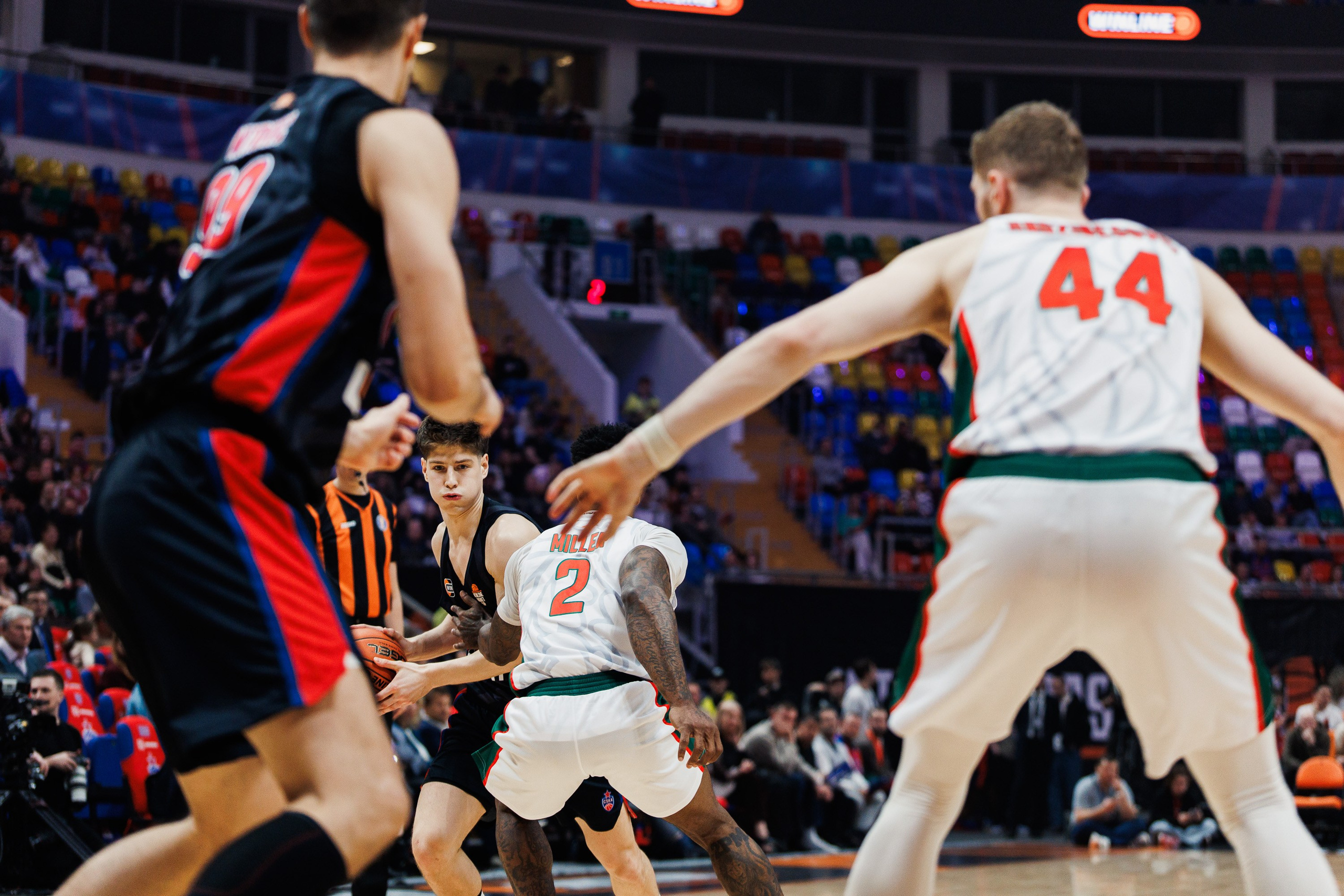 Winline Basket Cup CSKA — Lokomotiv-Luban. Photographer Danil Aykin
