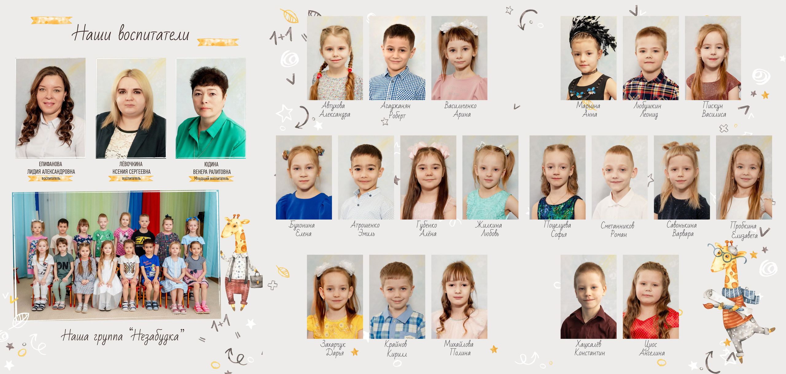 Фотосессии в детском саду. Фотограф в Москве, Красногорске Анна Силицкая