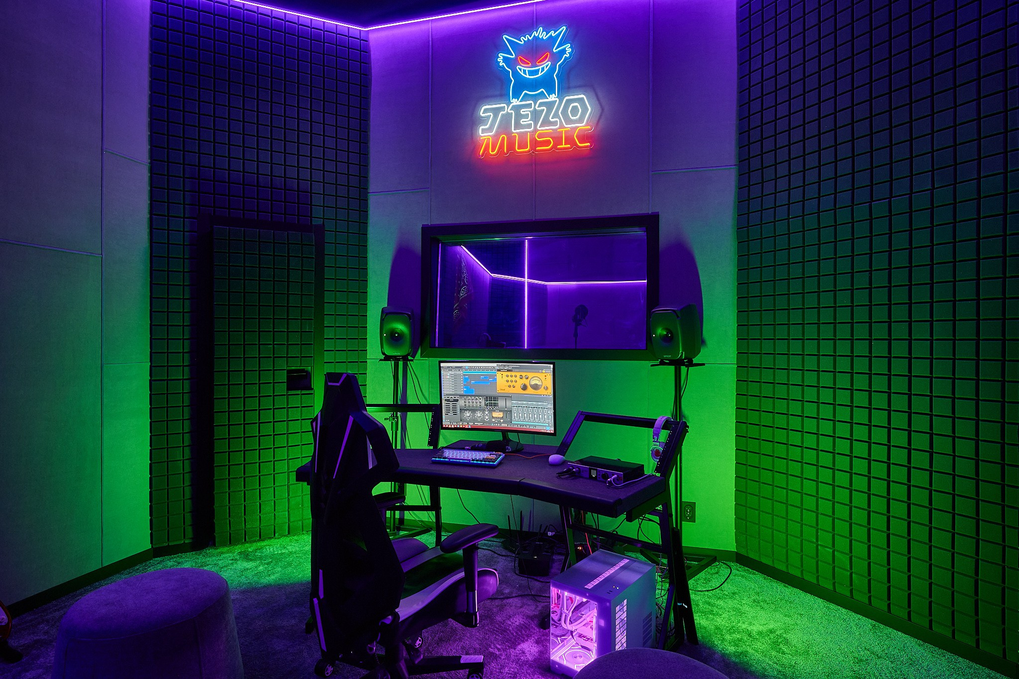 Студия Звукозаписи JezoMusic. Интерьерный фотограф в Краснодаре