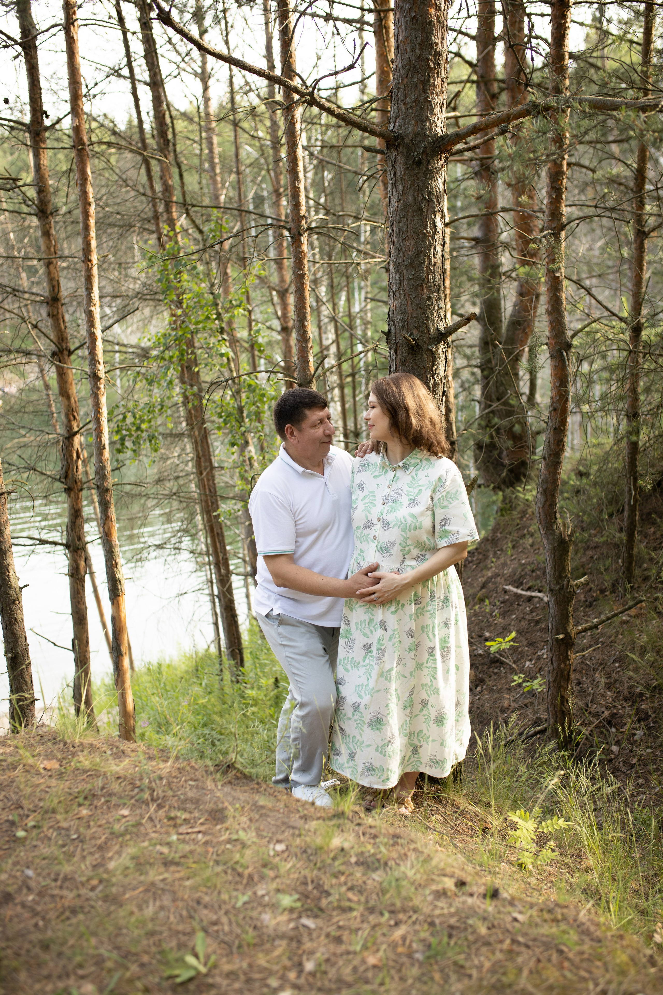 Фотосессия беременности на карьере. Фотограф в Железнодорожном и Балашихе