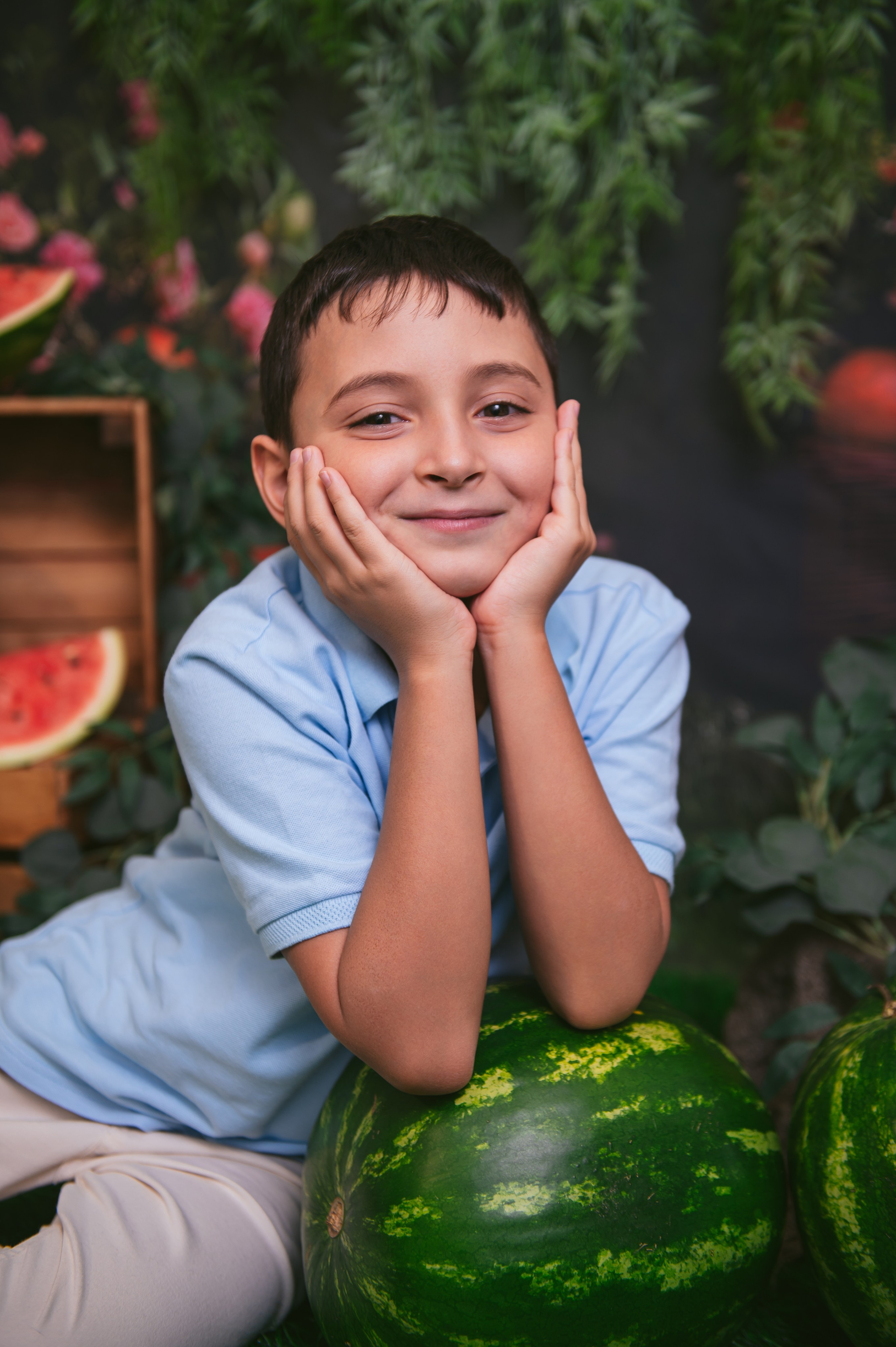 Арбузы 2025. Детский фотограф Магадан