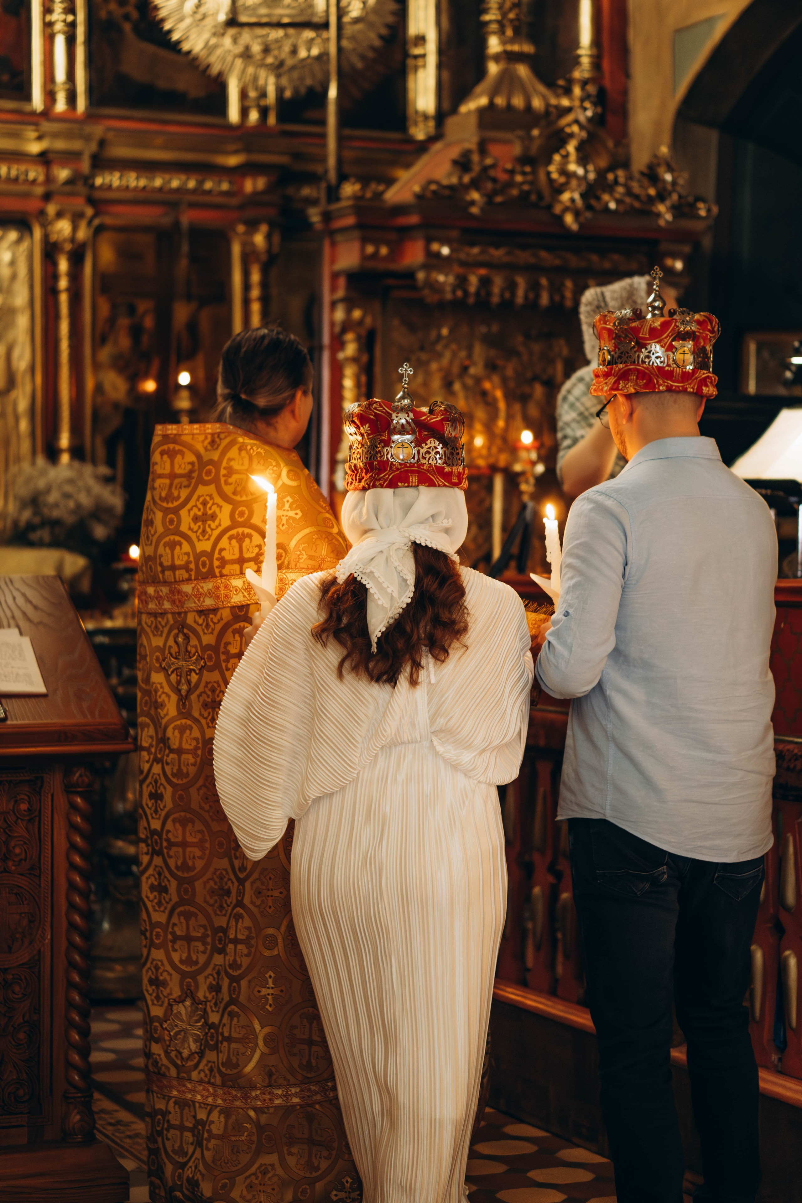 Венчание Алексея и Яны Церковь Рождества Христова. Фотограф Москва Валерия Веденина