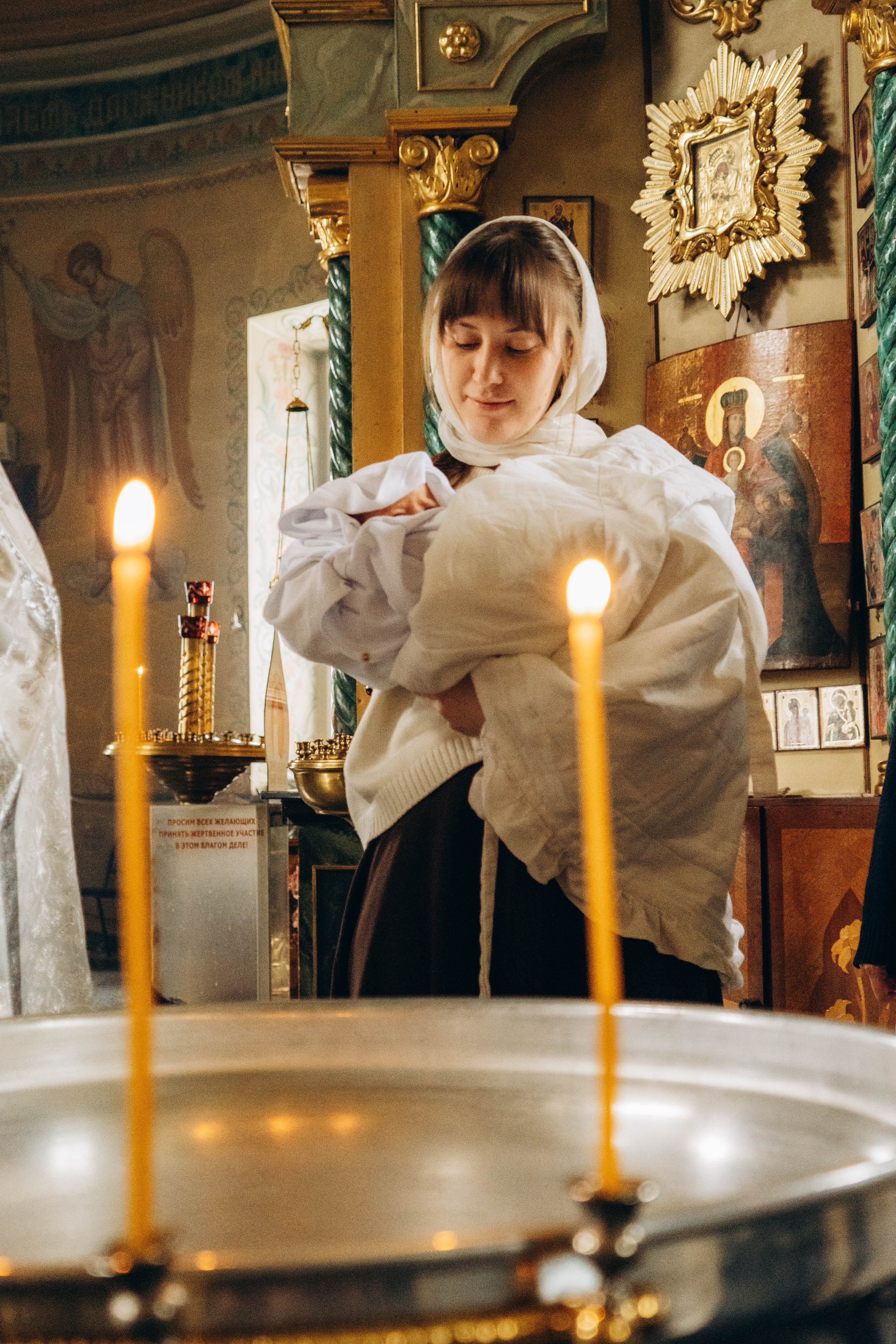 Крещение Анны. Коледино. Фотограф Москва Валерия Веденина
