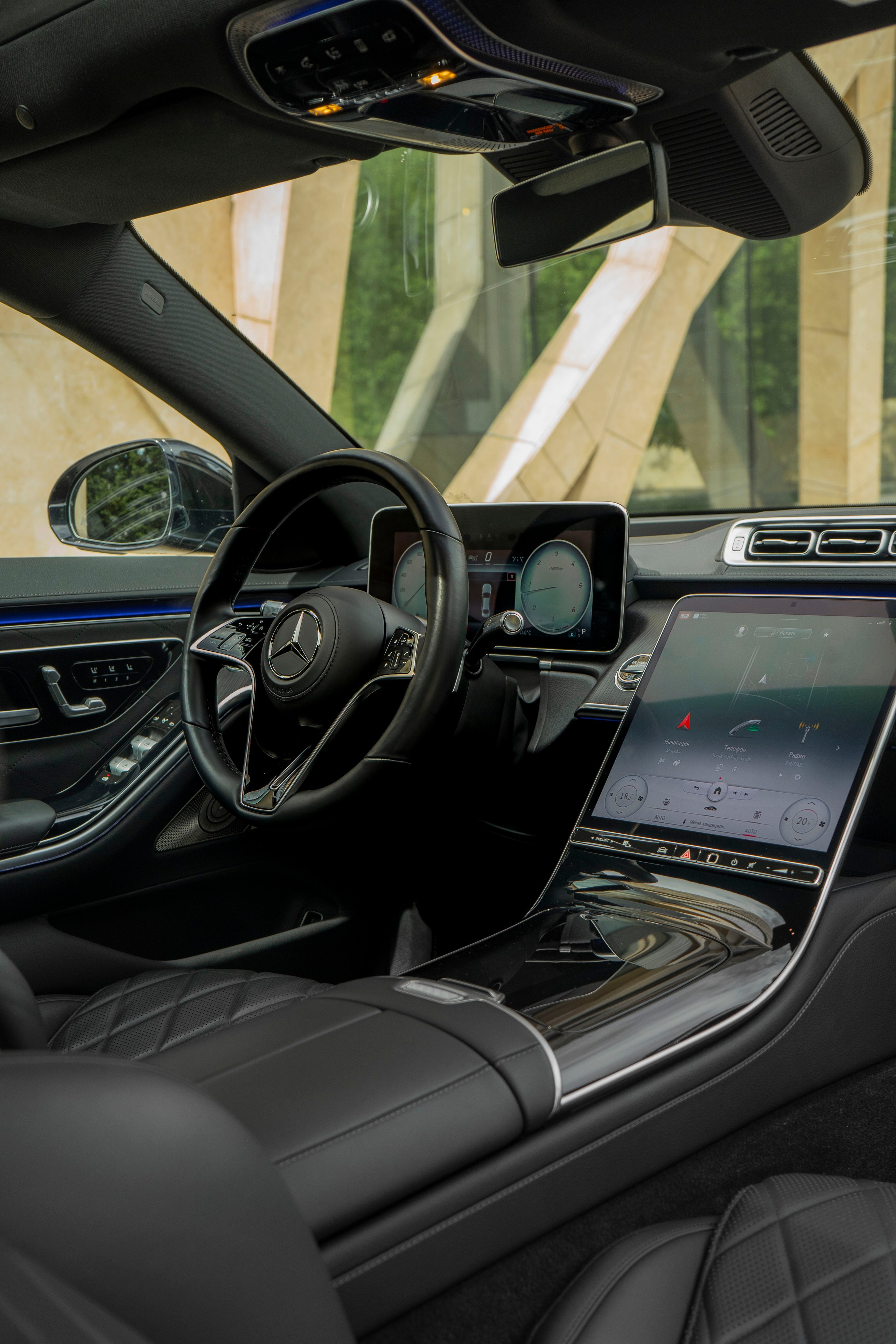 Mercedes S-class (W223). Автомобильный фотограф Ногинск Денис Городок
