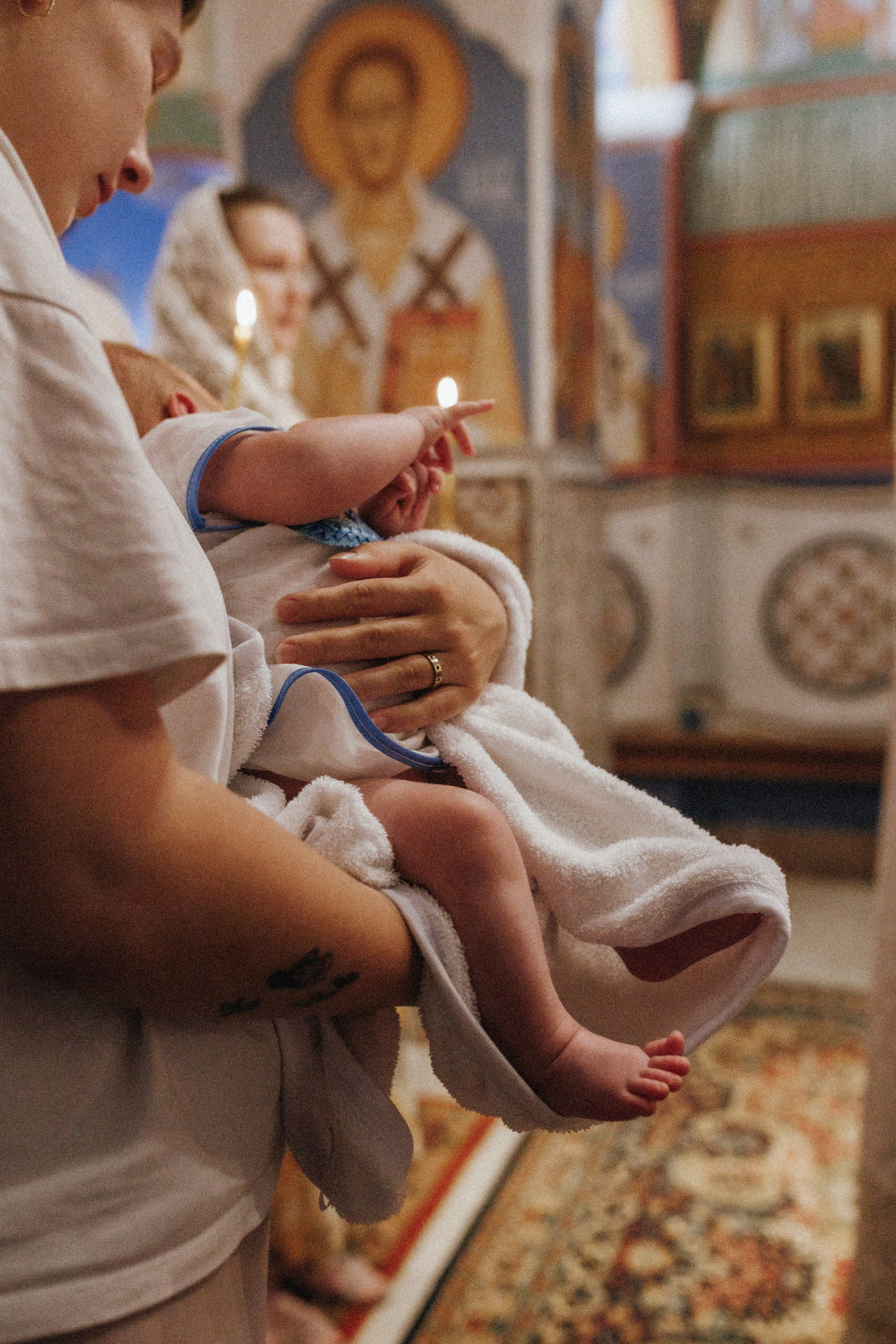 Крещение. Фотограф Мария Прусакова