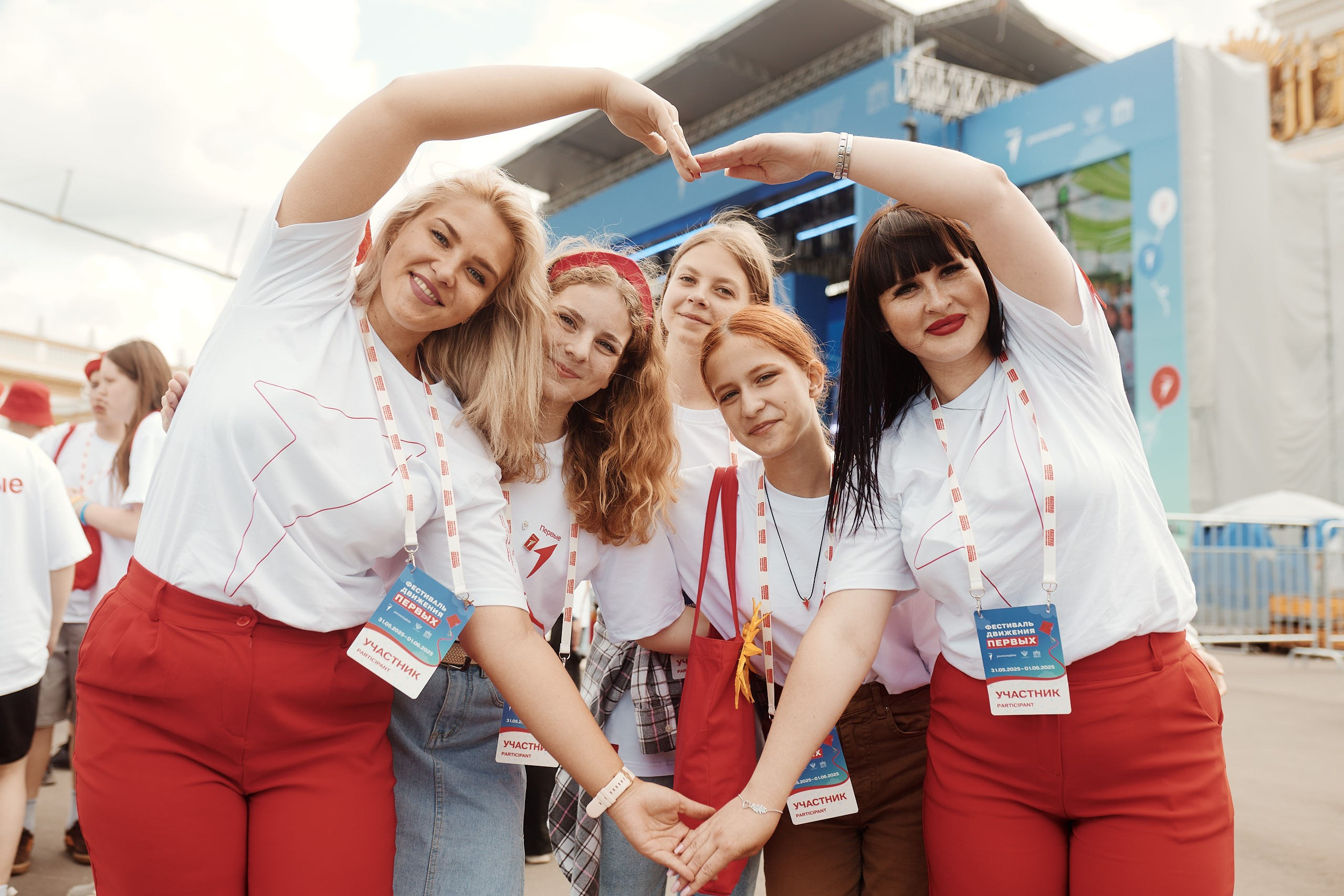 Фестиваль Движения Первых 2025. Репортажная съемка в Москве