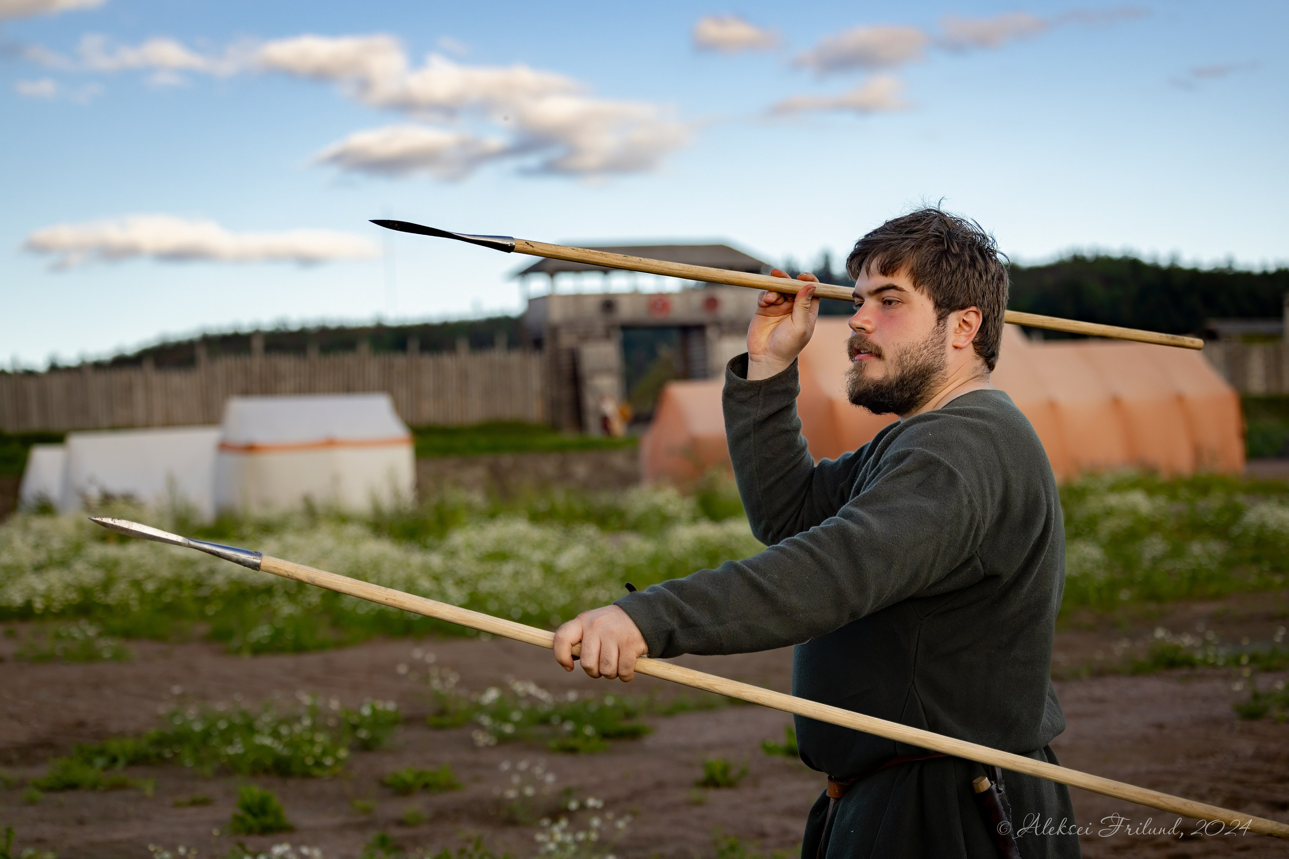 Исторический парк «Бастiонъ» (фестиваль «Карельская Земля» 2024 г.). Аэросъемка. Фото и Видео в Карелии. Алексей Фрилунд