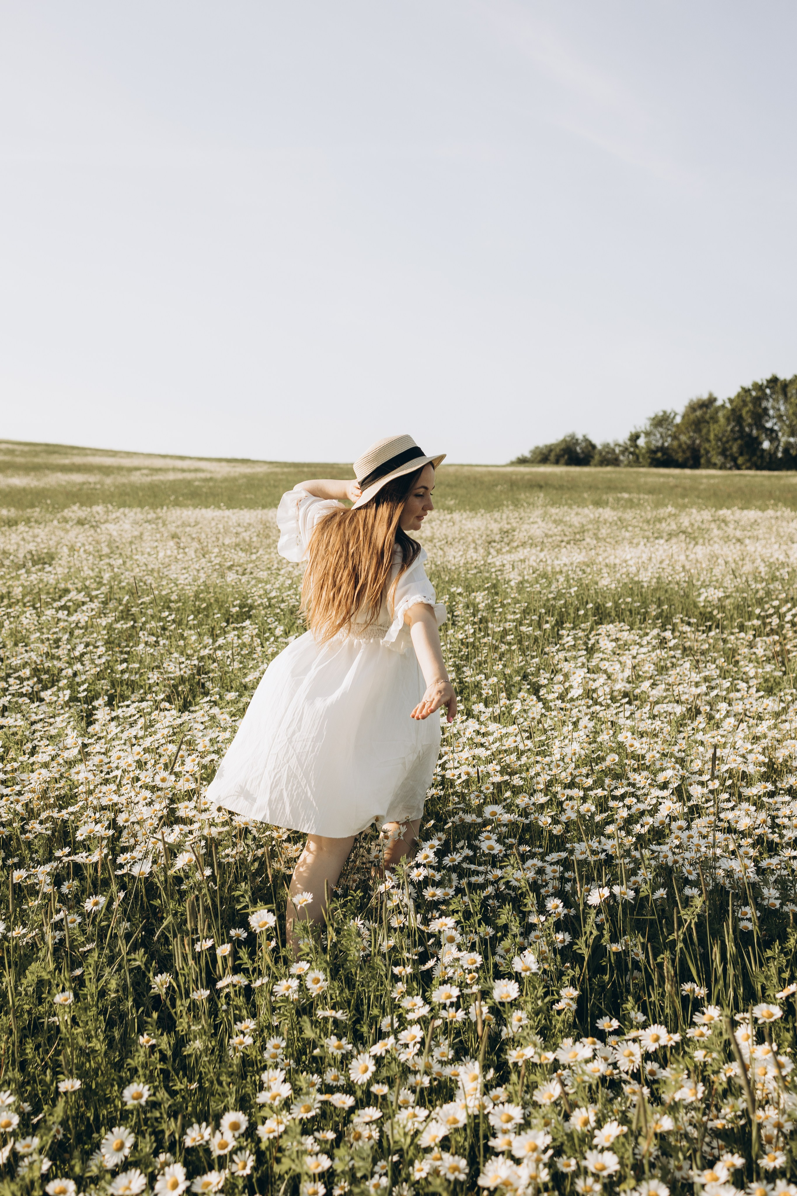 Маша и ромашки. Семейный фотограф в Москве Виктория Ястребинская