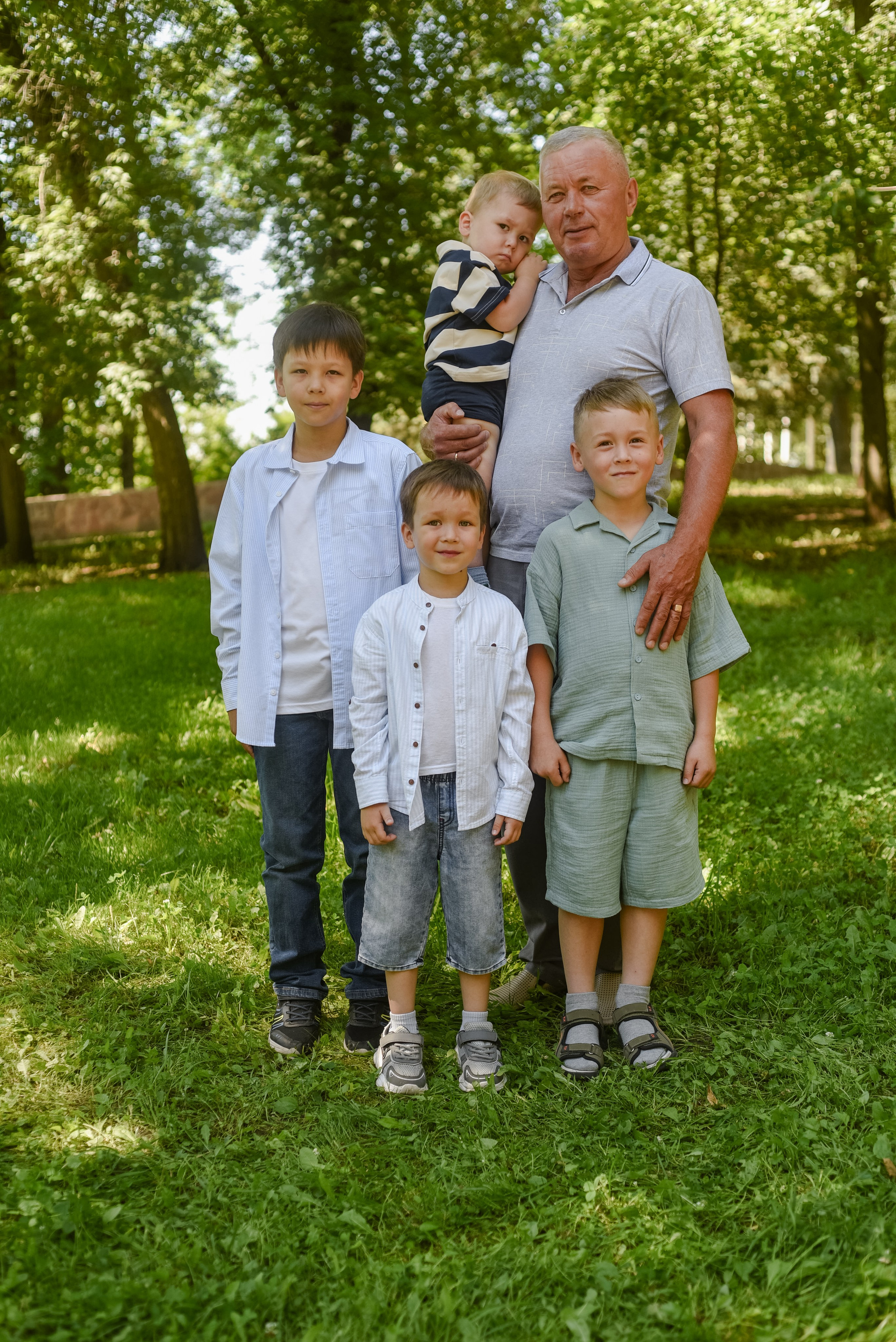 Семейная съемка в парке. Семейный и свадебный фотограф в г. Уфа Динара