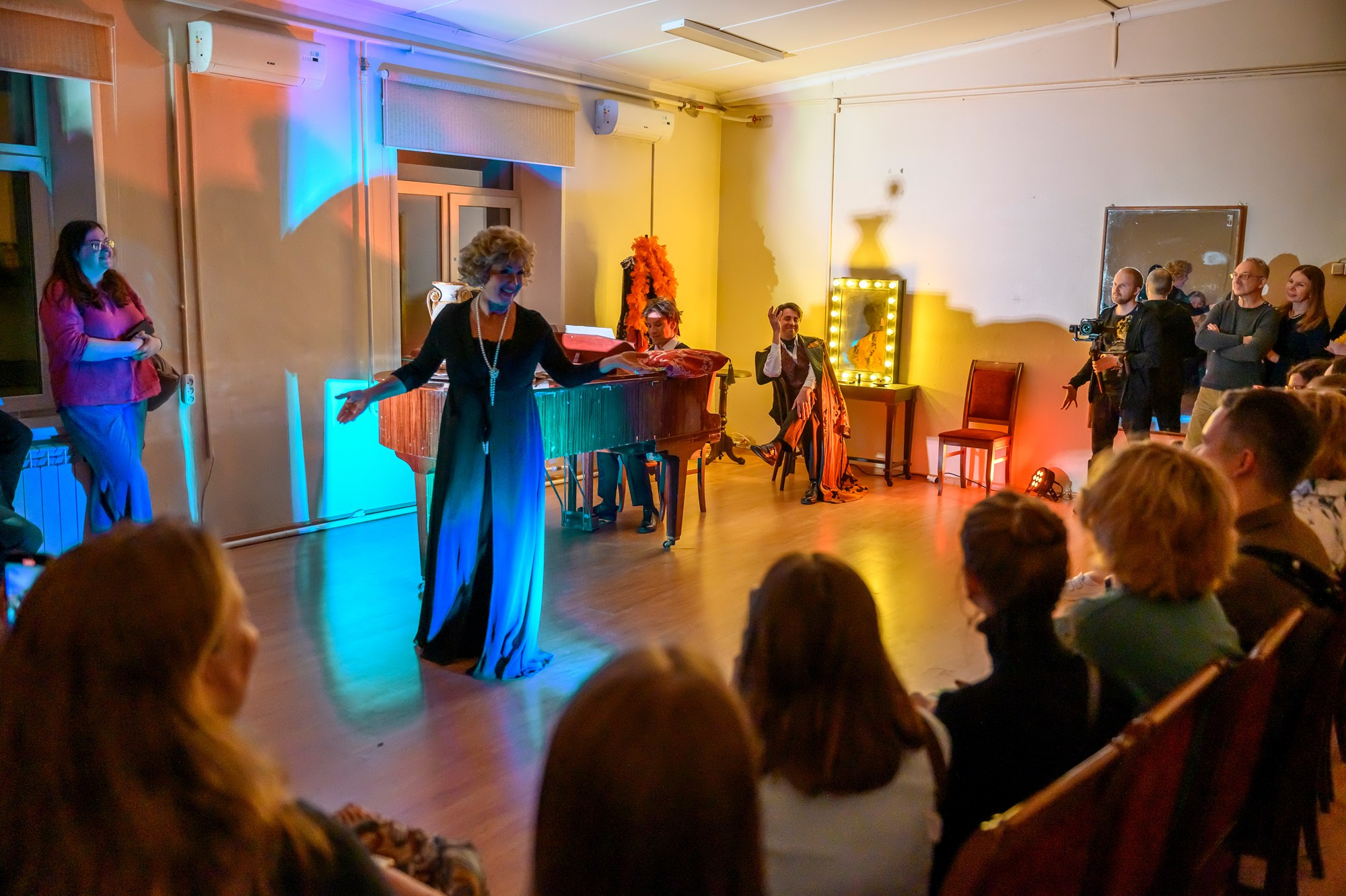 Репортажная съемка мероприятия «Ночь театров» в Московском театре оперетты. 2025. Фотограф Анна Мельникова | Москва