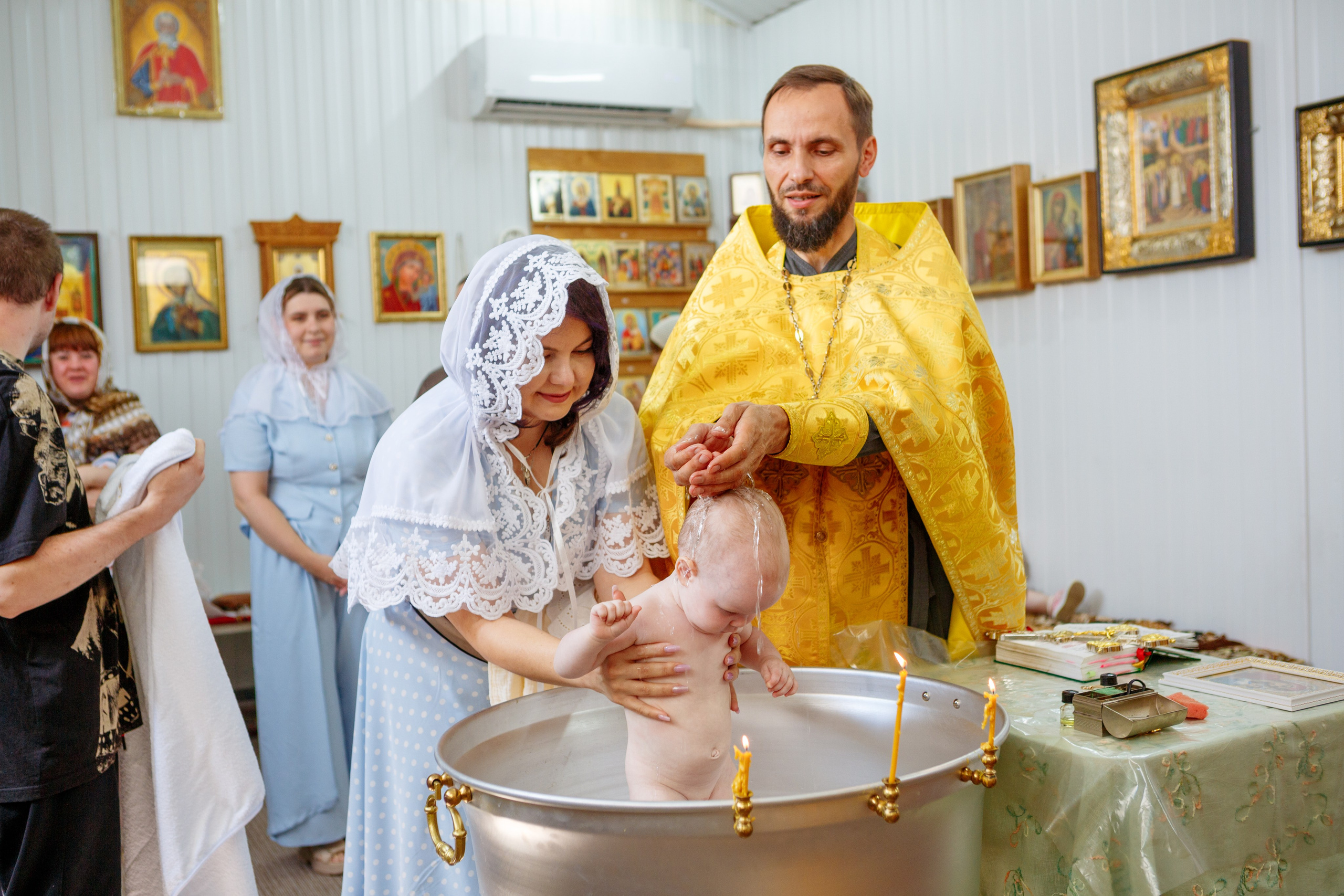 Крещение Майи. Свадебный и семейный фотограф в Армавире