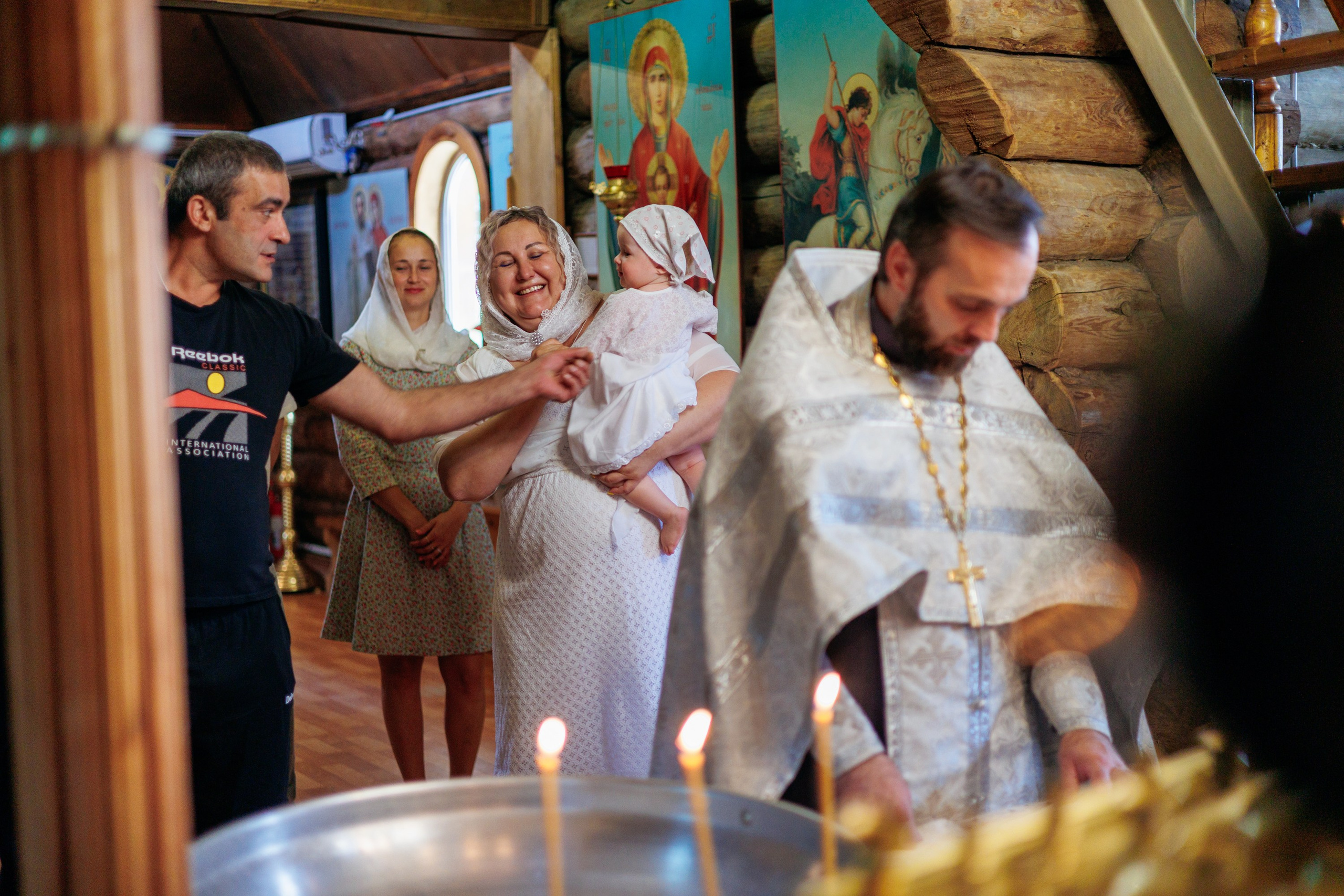 Крещение Ксении. Свадебный и семейный фотограф в Армавире