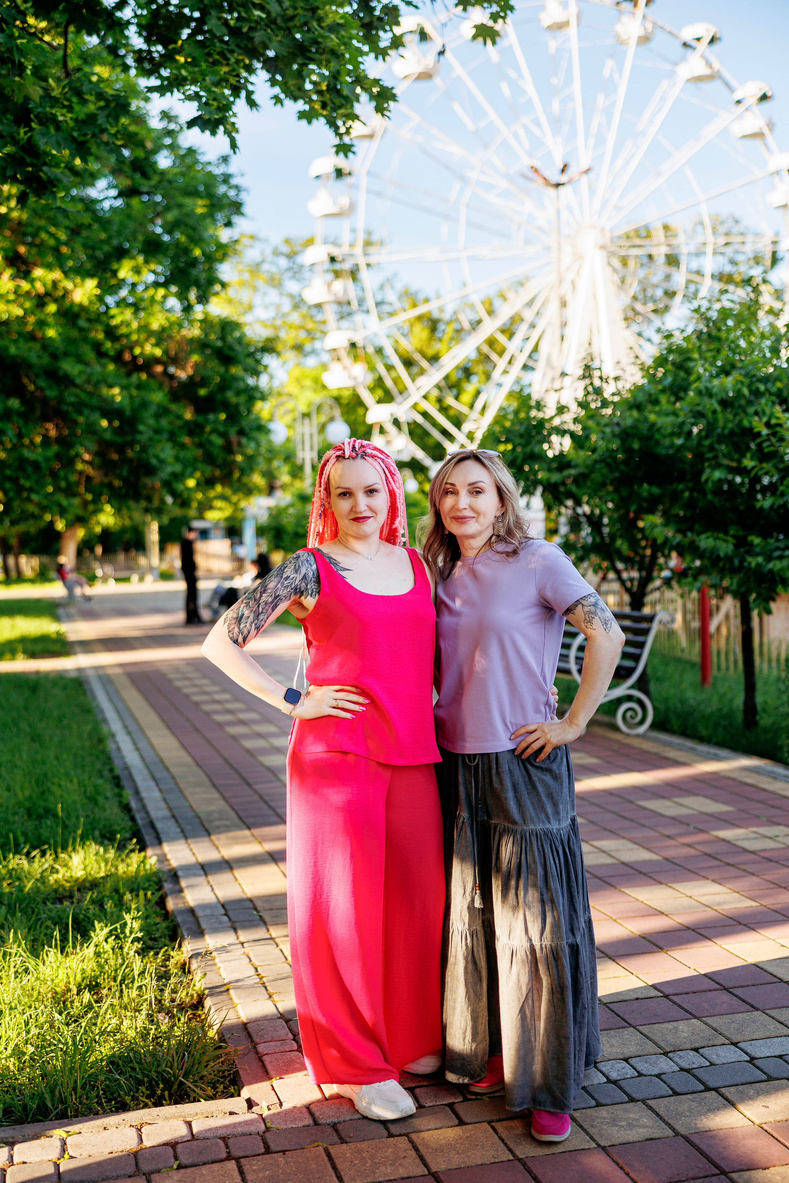 Семейная прогулка в парке. Свадебный и семейный фотограф в Армавире