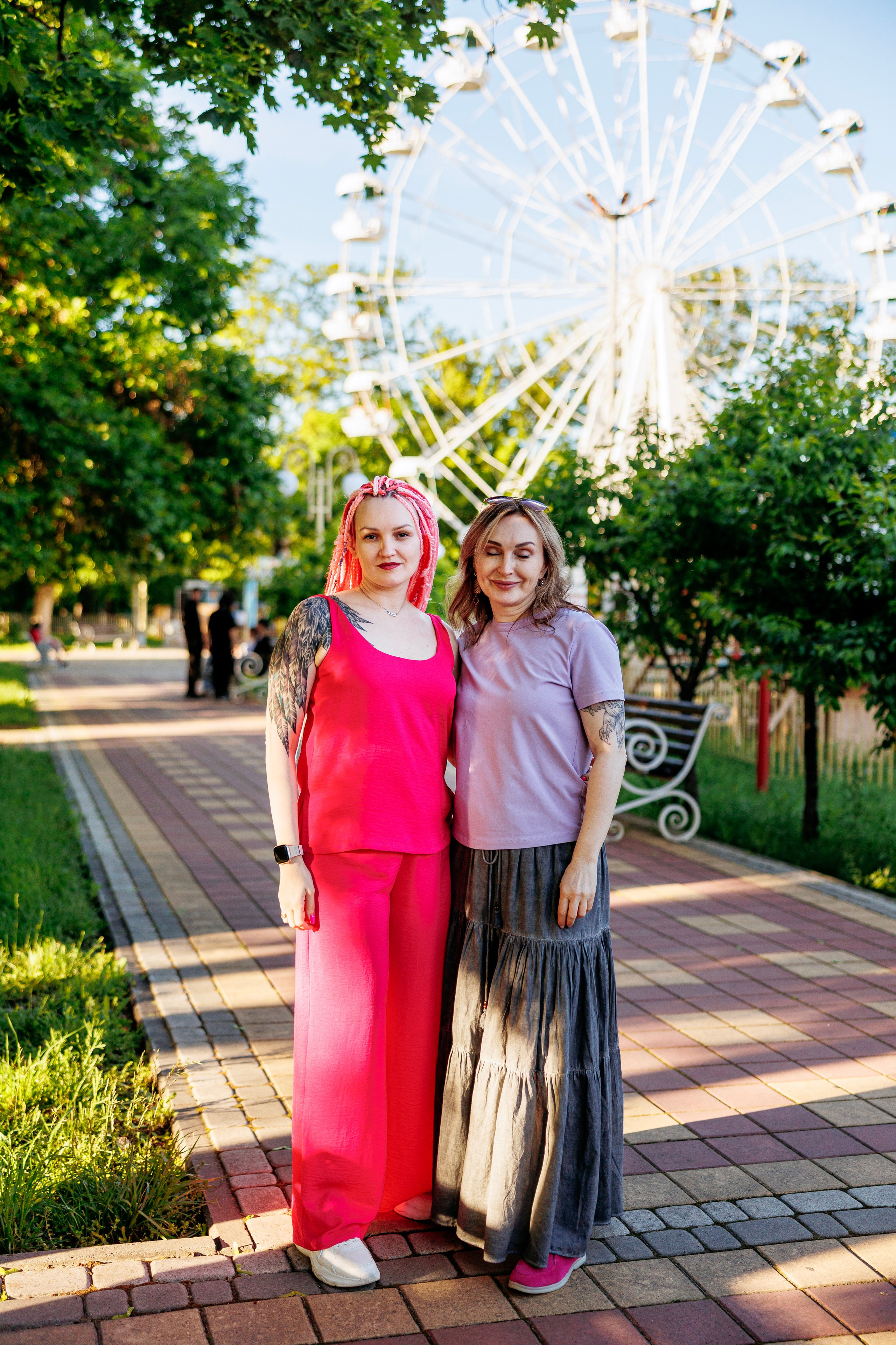 Семейная прогулка в парке. Свадебный и семейный фотограф в Армавире