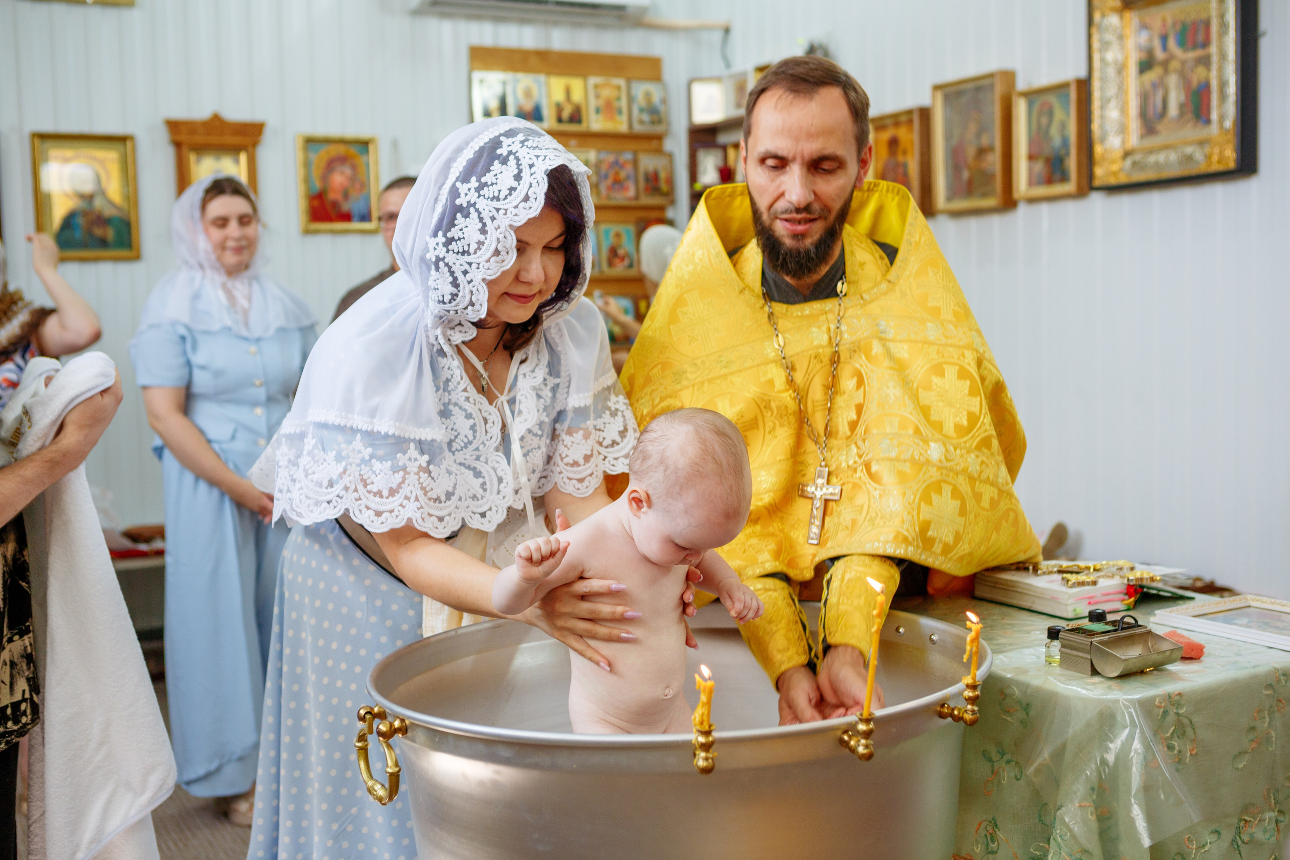 Крещение Майи. Свадебный и семейный фотограф в Армавире