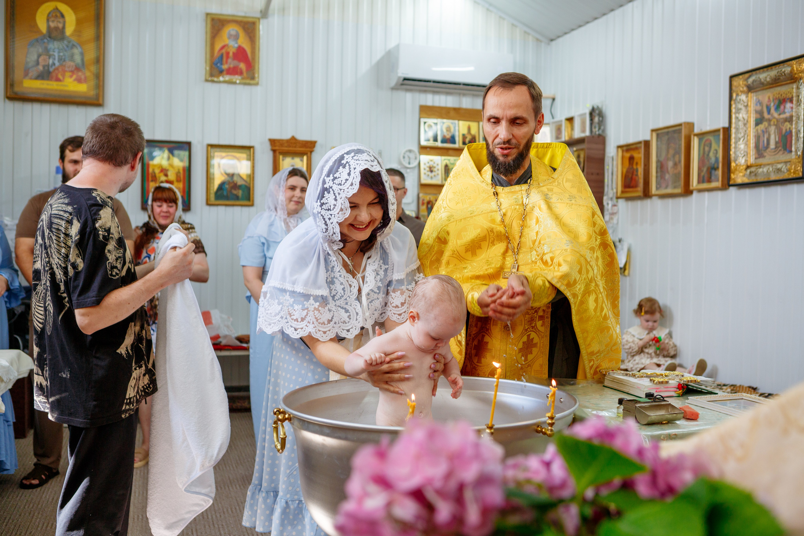 Крещение Майи. Свадебный и семейный фотограф в Армавире