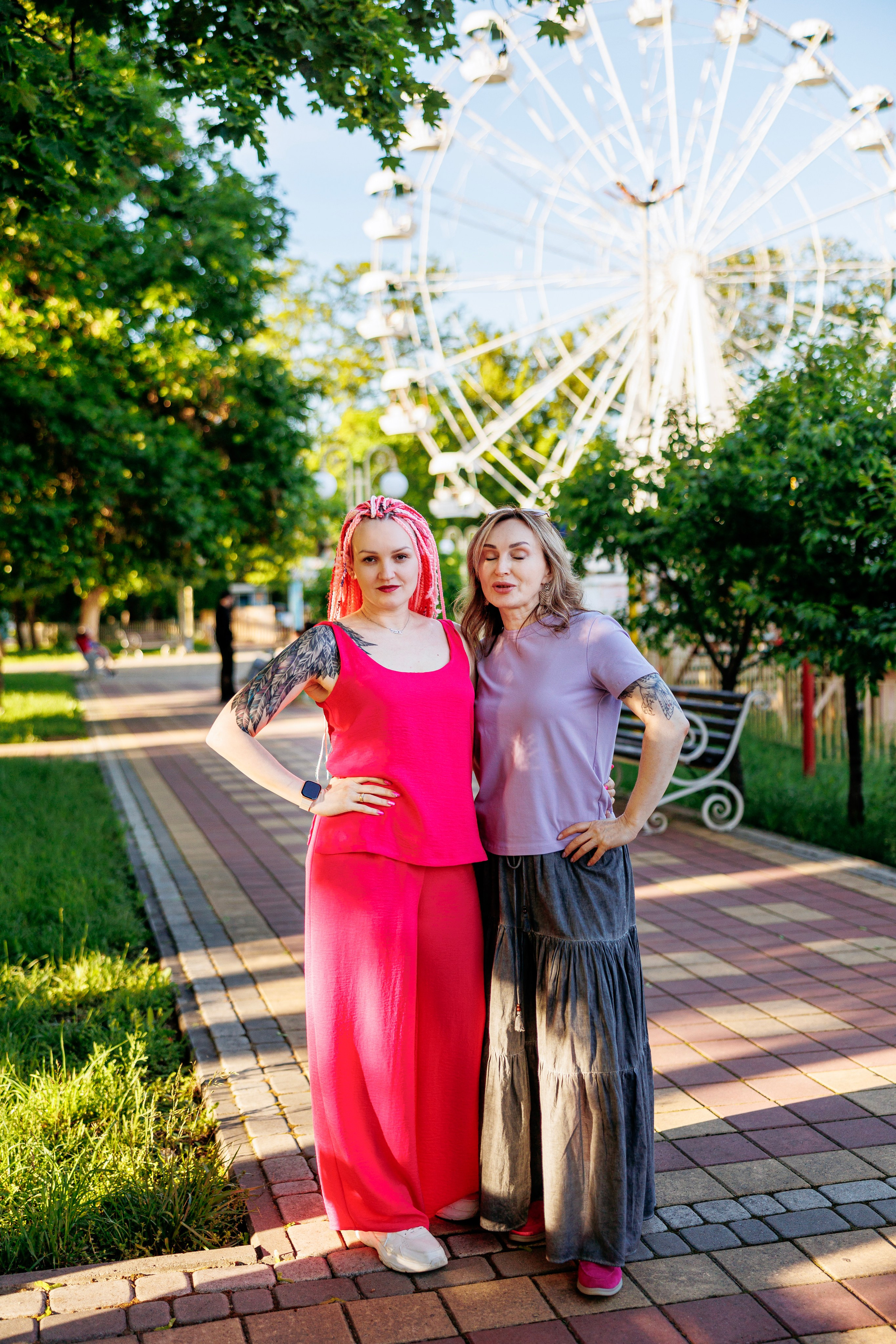 Семейная прогулка в парке. Свадебный и семейный фотограф в Армавире