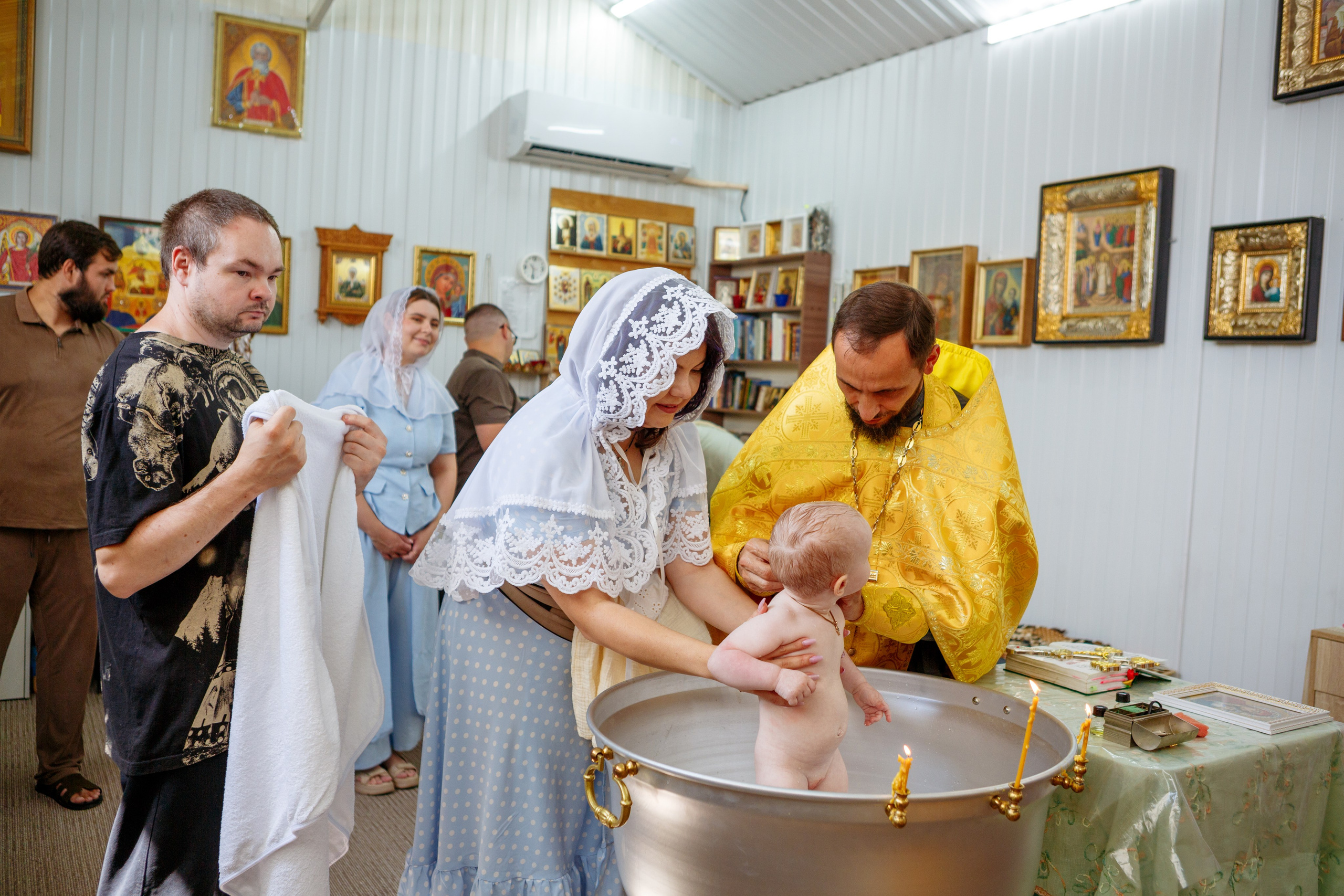 Крещение Майи. Свадебный и семейный фотограф в Армавире