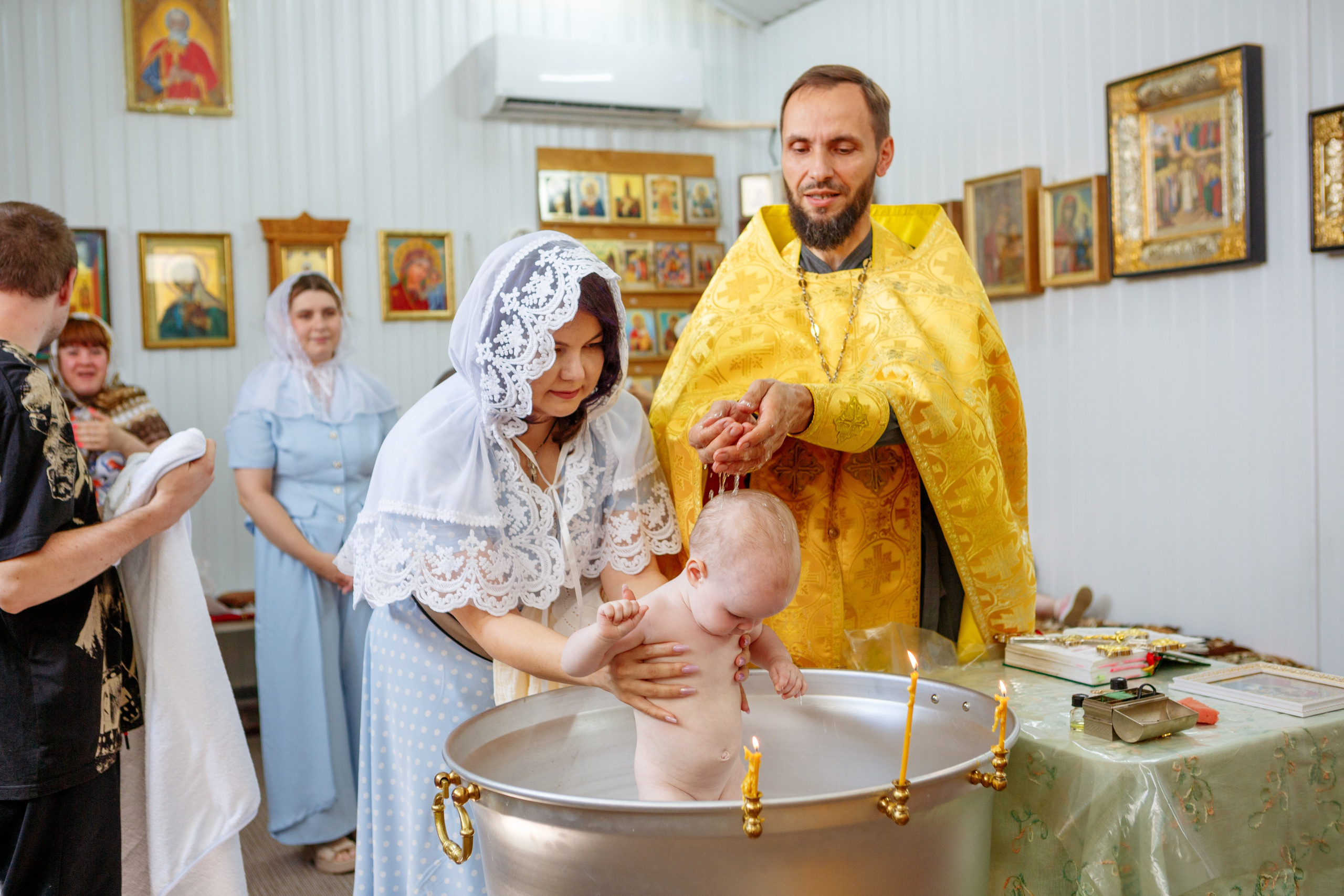 Крещение Майи. Свадебный и семейный фотограф в Армавире