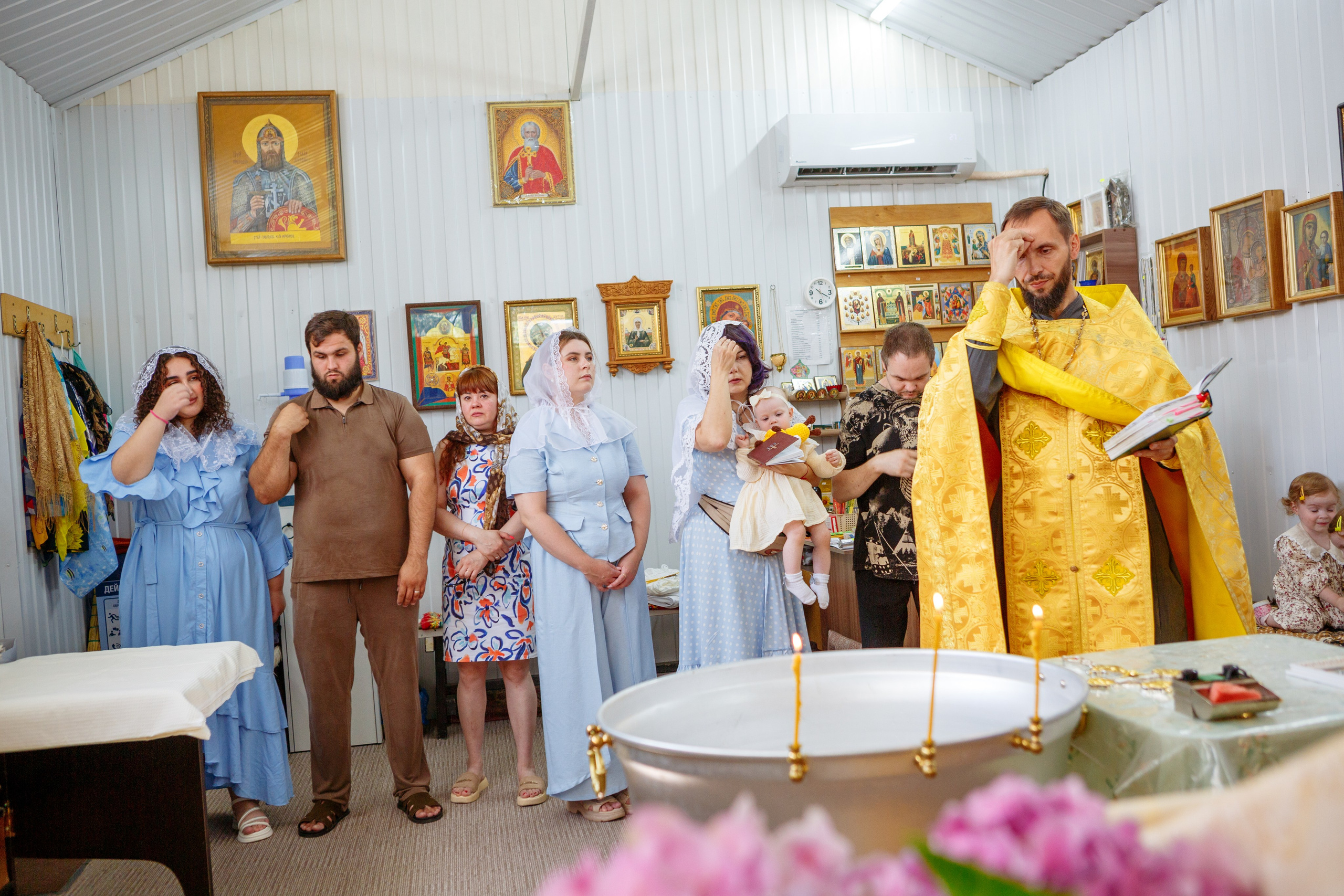 Крещение Майи. Свадебный и семейный фотограф в Армавире