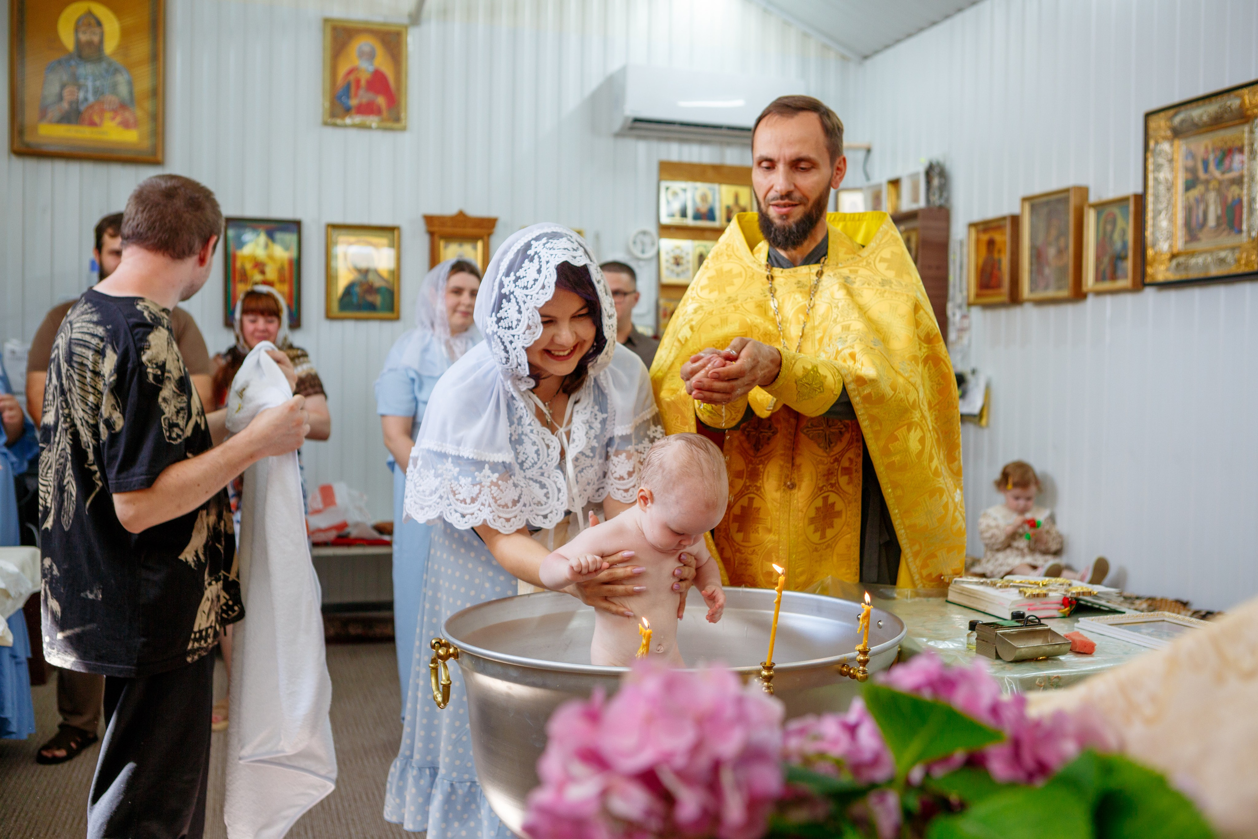 Крещение Майи. Свадебный и семейный фотограф в Армавире