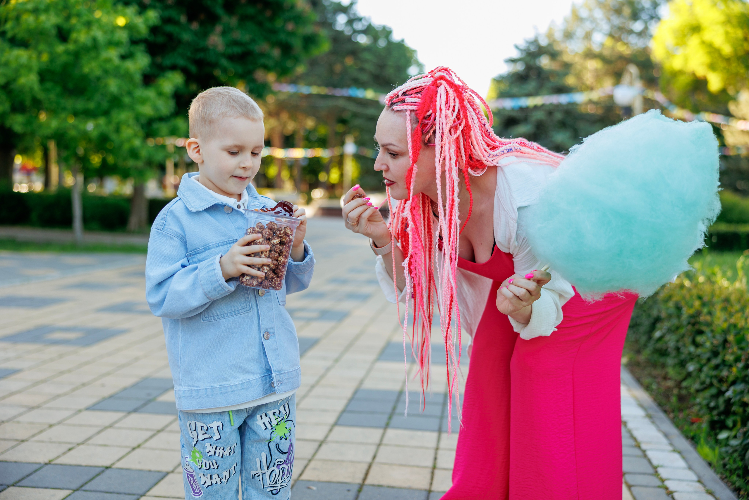 Семейная прогулка в парке. Свадебный и семейный фотограф в Армавире