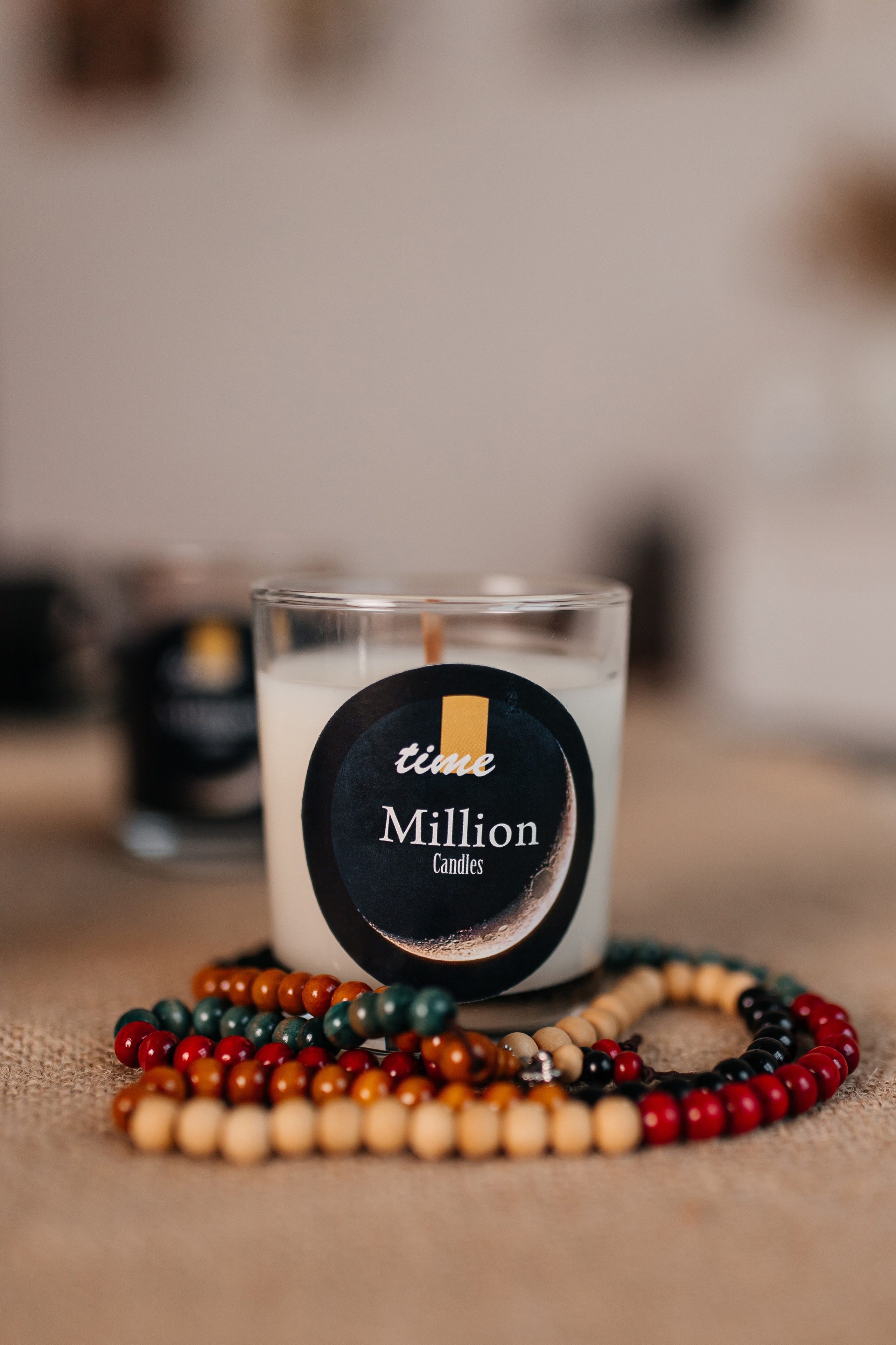 Time Million candles. 