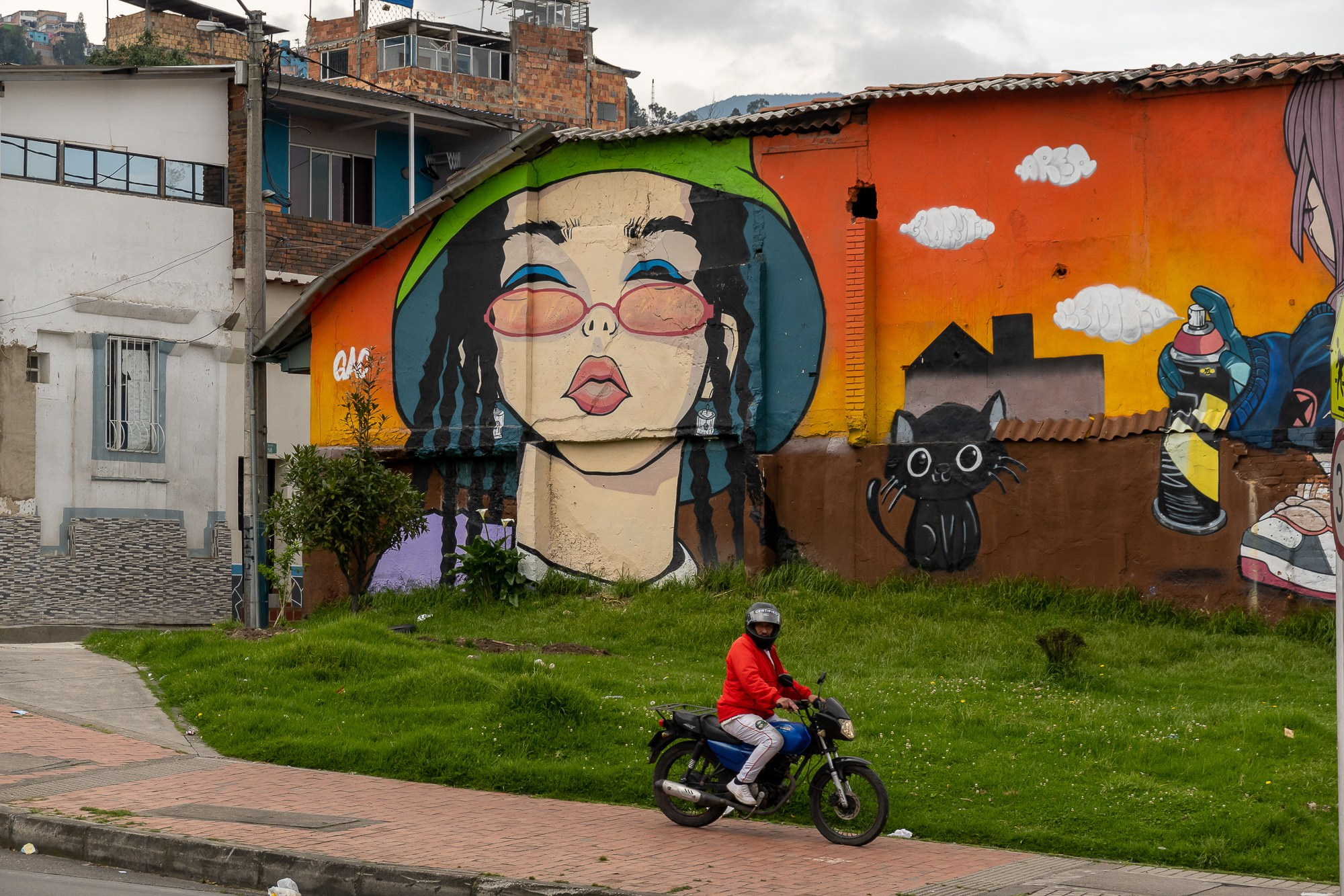 Богота, столица Колумбии. Bogotá, the capital of Colombia. Фотограф Алексей Скоробогатько