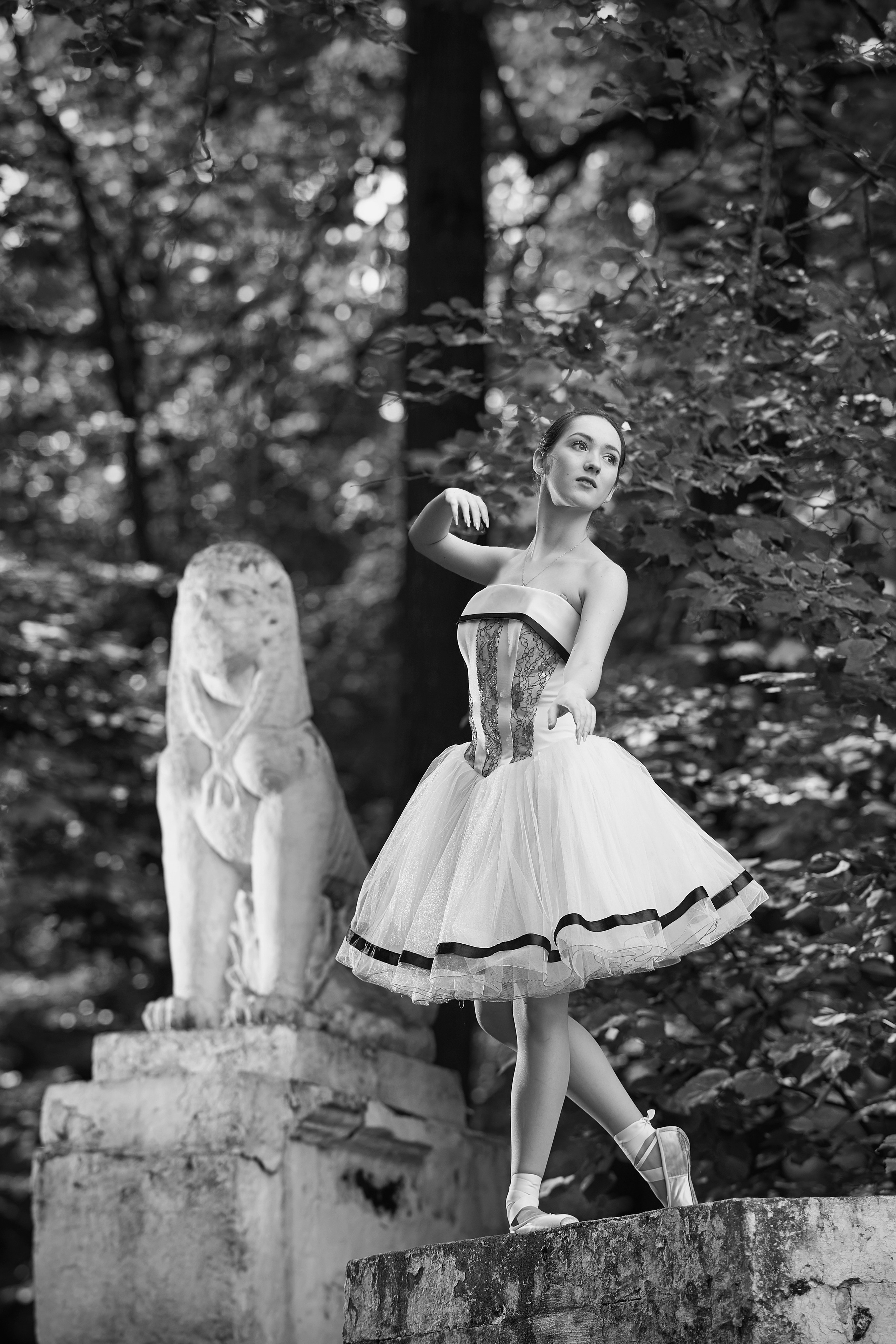 Балерина в усадьбе Пехра-Яковлевское. Балашиха