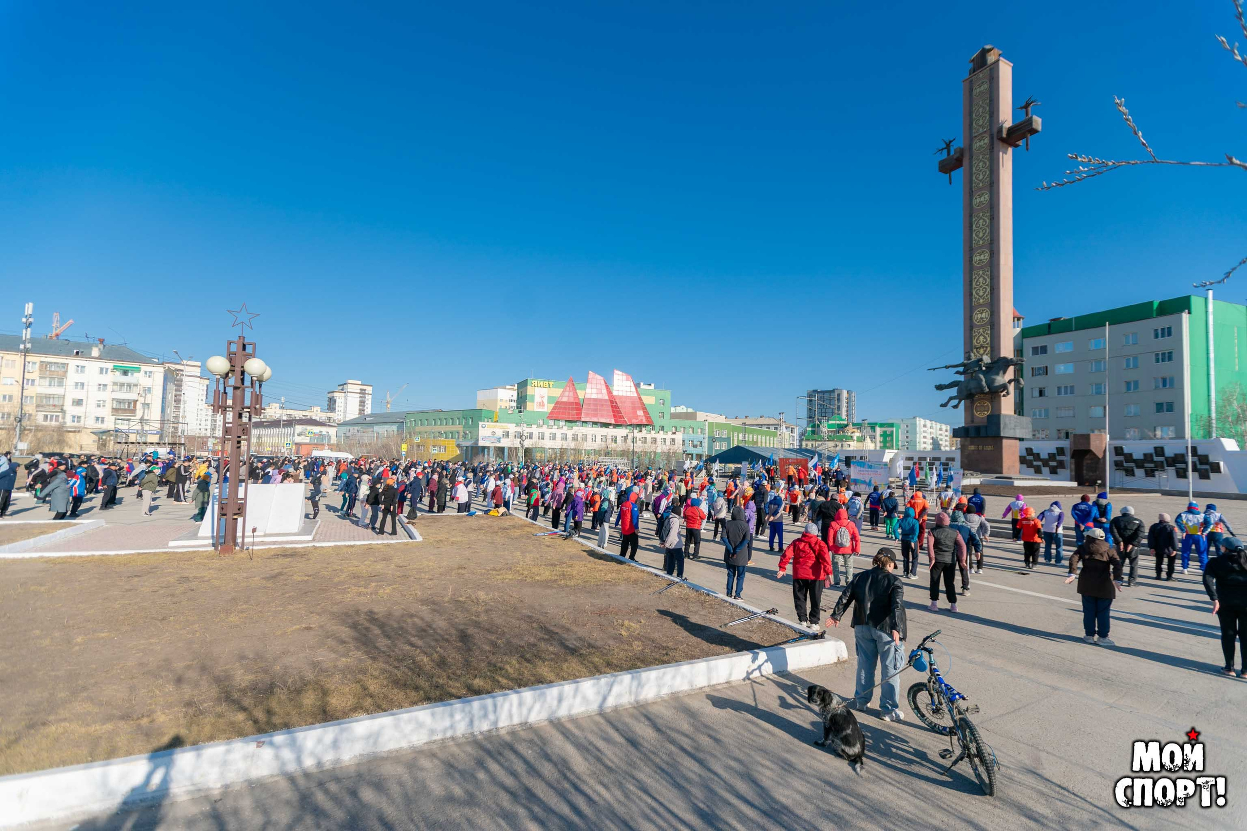 Утренние зарядки: открытие сезона. Студия «Мой Спорт!» — все о спорте в Якутии