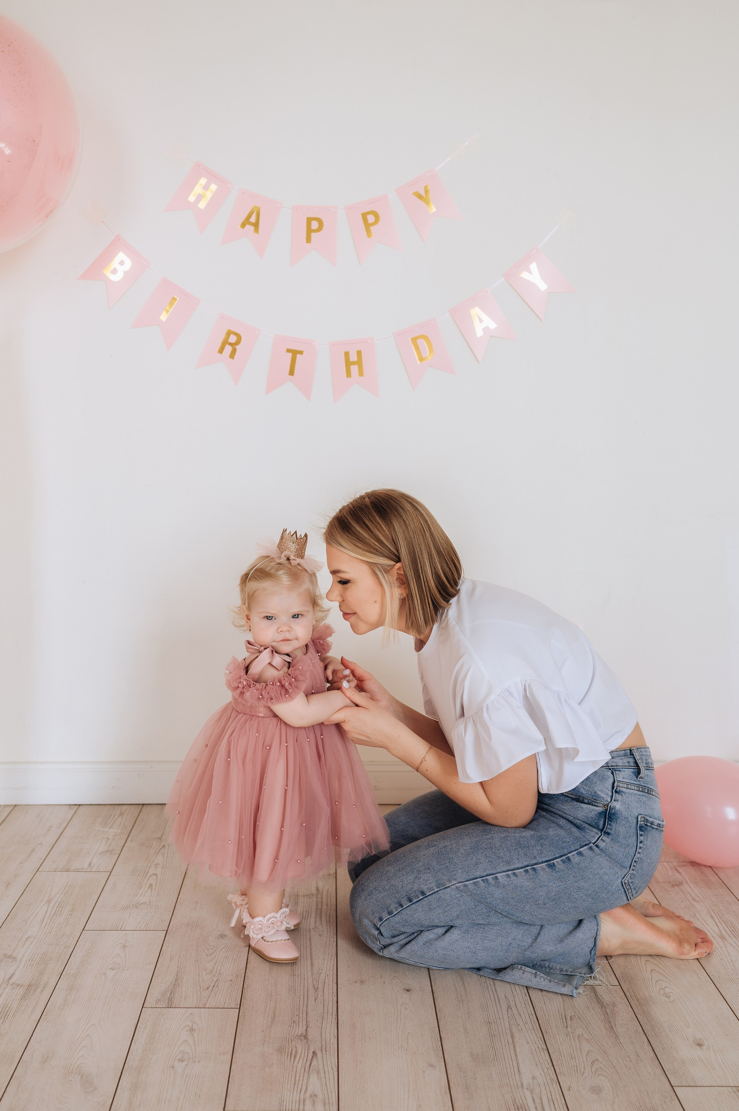 Семейная фотосессия на годик Евы. Фотограф в Москве и Московской области Таня Яблочкина
