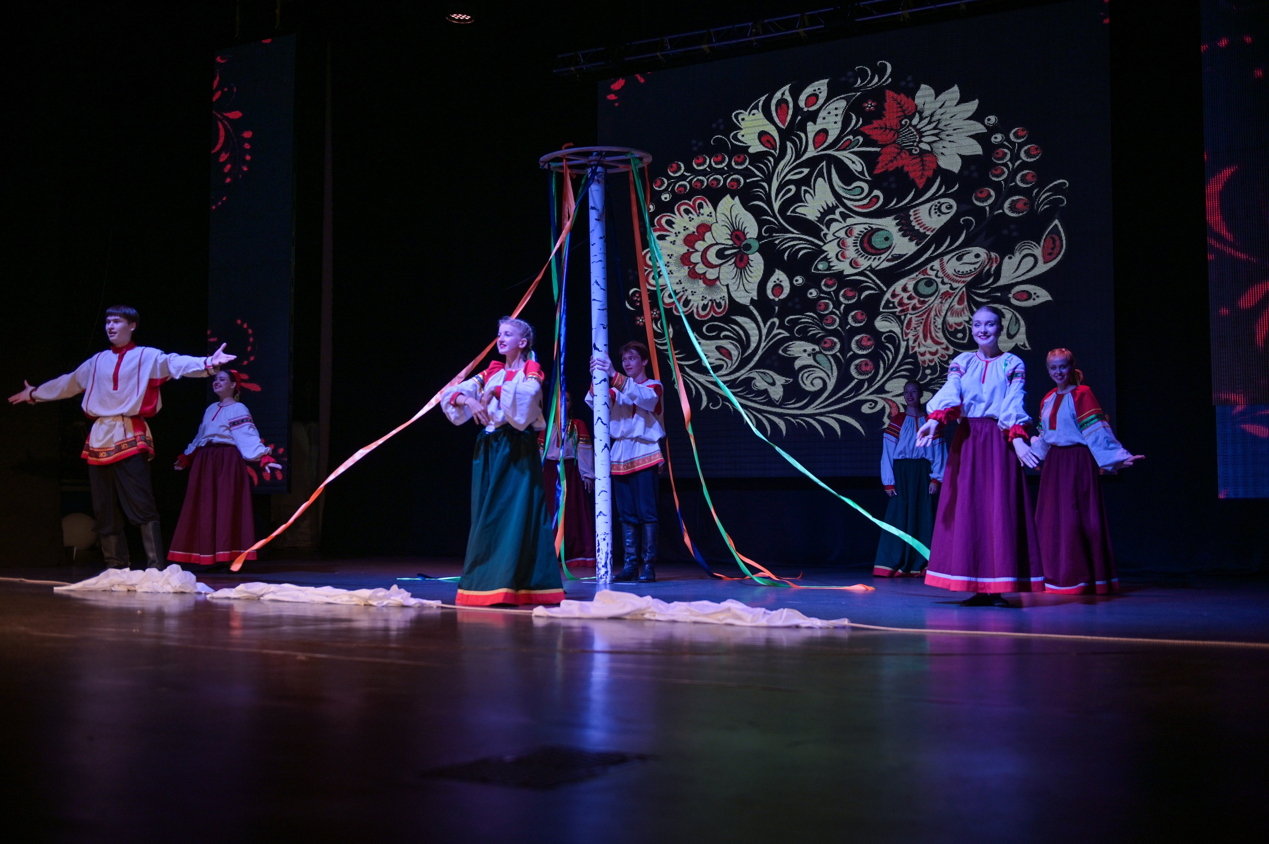 Дипломный проект студентов института культуры. Видеооператор и фотограф Таисия Любимова